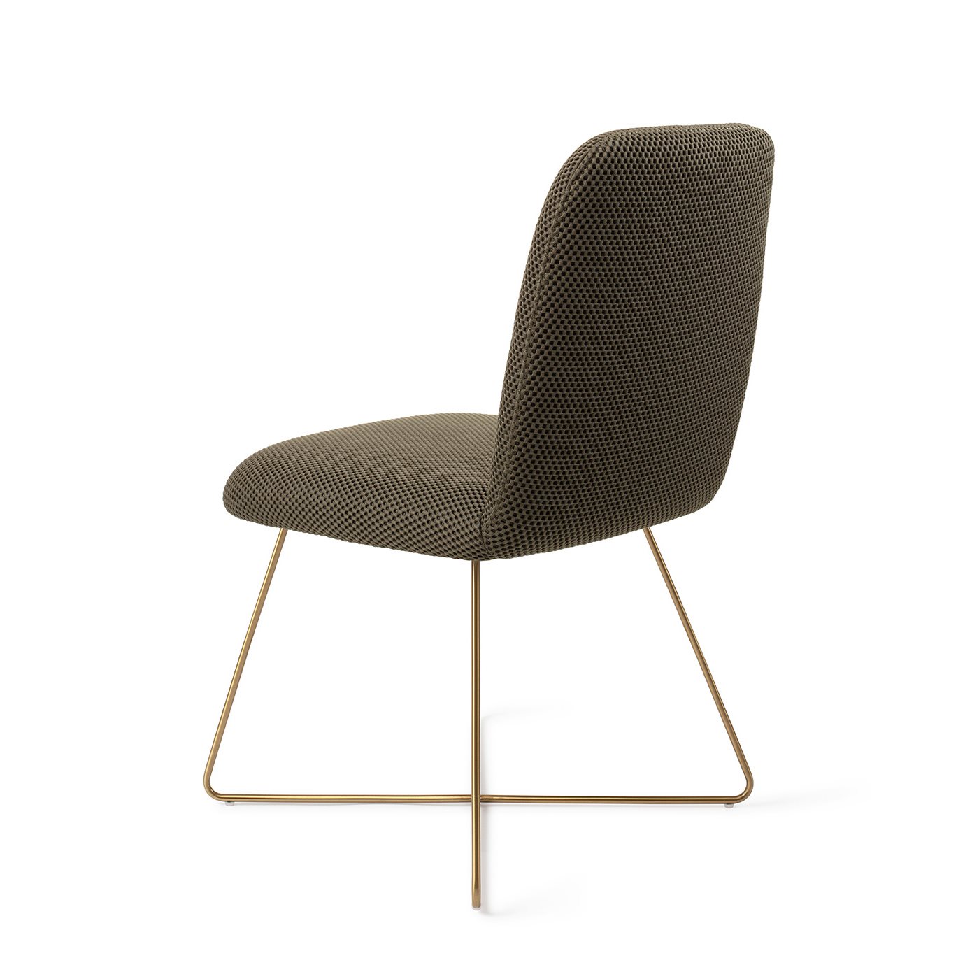 Jesper Home Esszimmerstuhl Taiwa Jungle-Jewel Cross Gold
