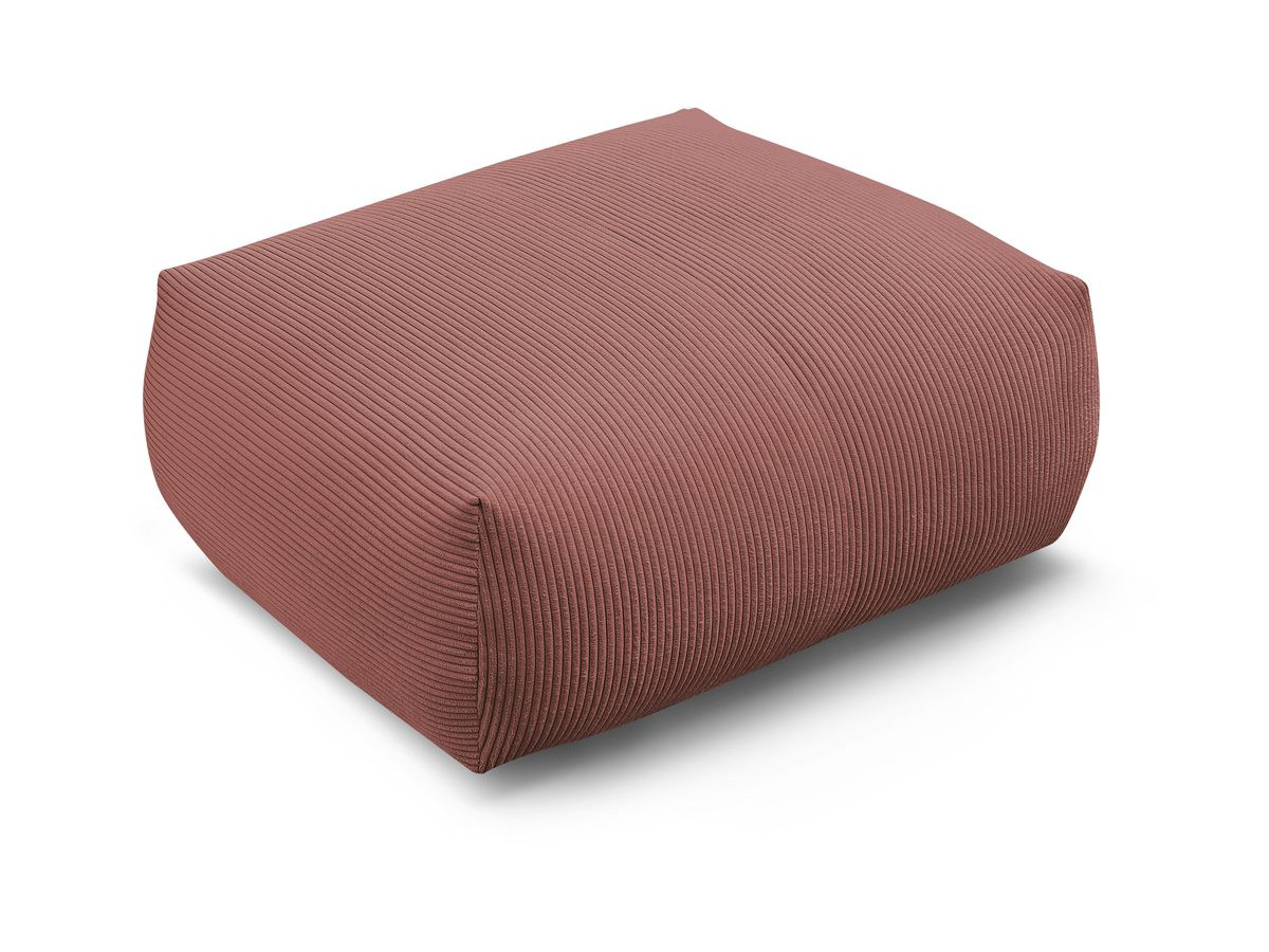Bobochic Voltaire Pouf 106 × 90 cm Cordsamt Rosa