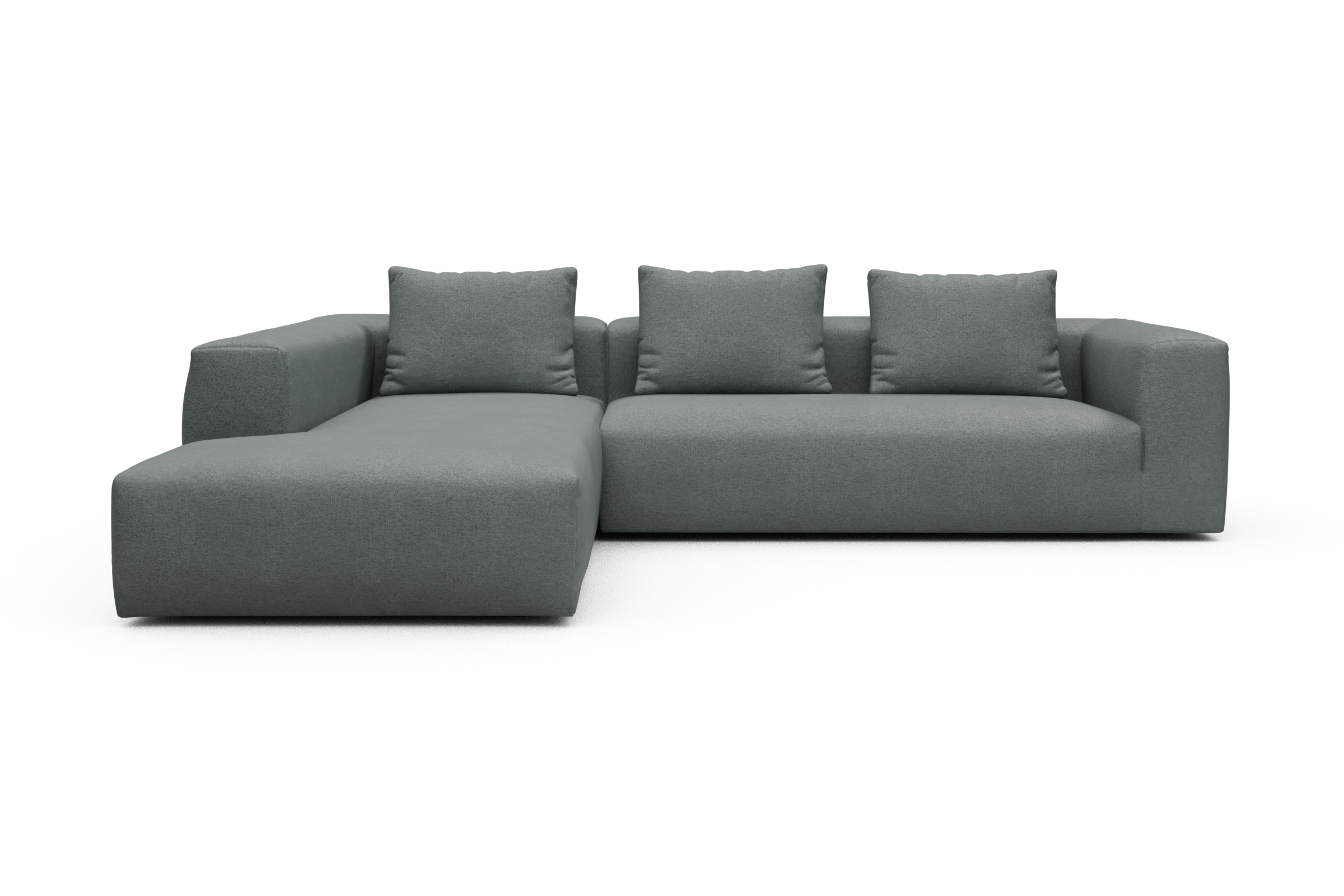 Skandi Home Ecksofa Fred Relax-Ecke links mit 2,5-Sitzer Denari-Soft-Grey moebelfaktor