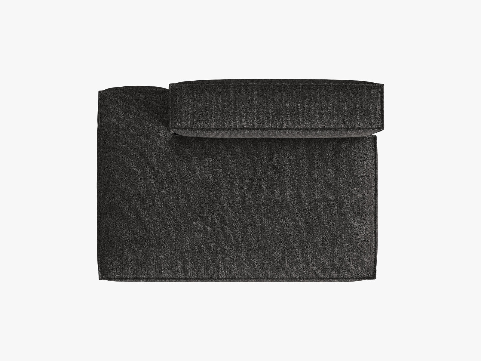 Micadoni Modul Nuria 3-Sitzer Links Boucle Anthrazit