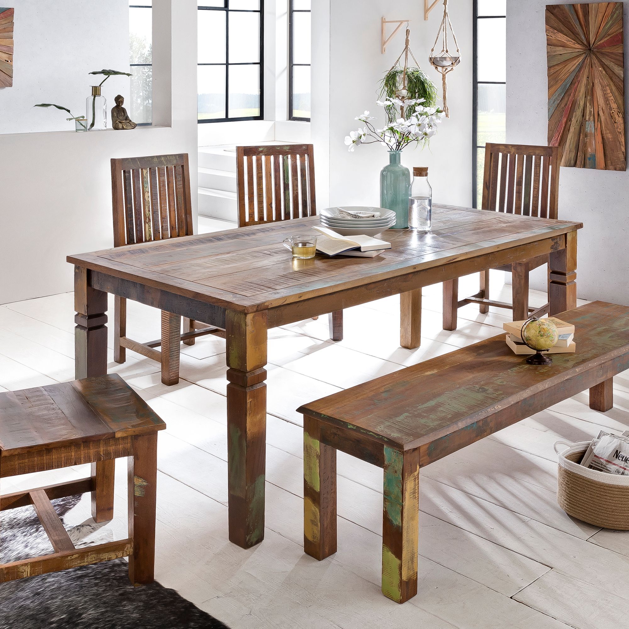 Esstisch Endelave Mango Massivholz Braun 120 × 70 × 76 cm