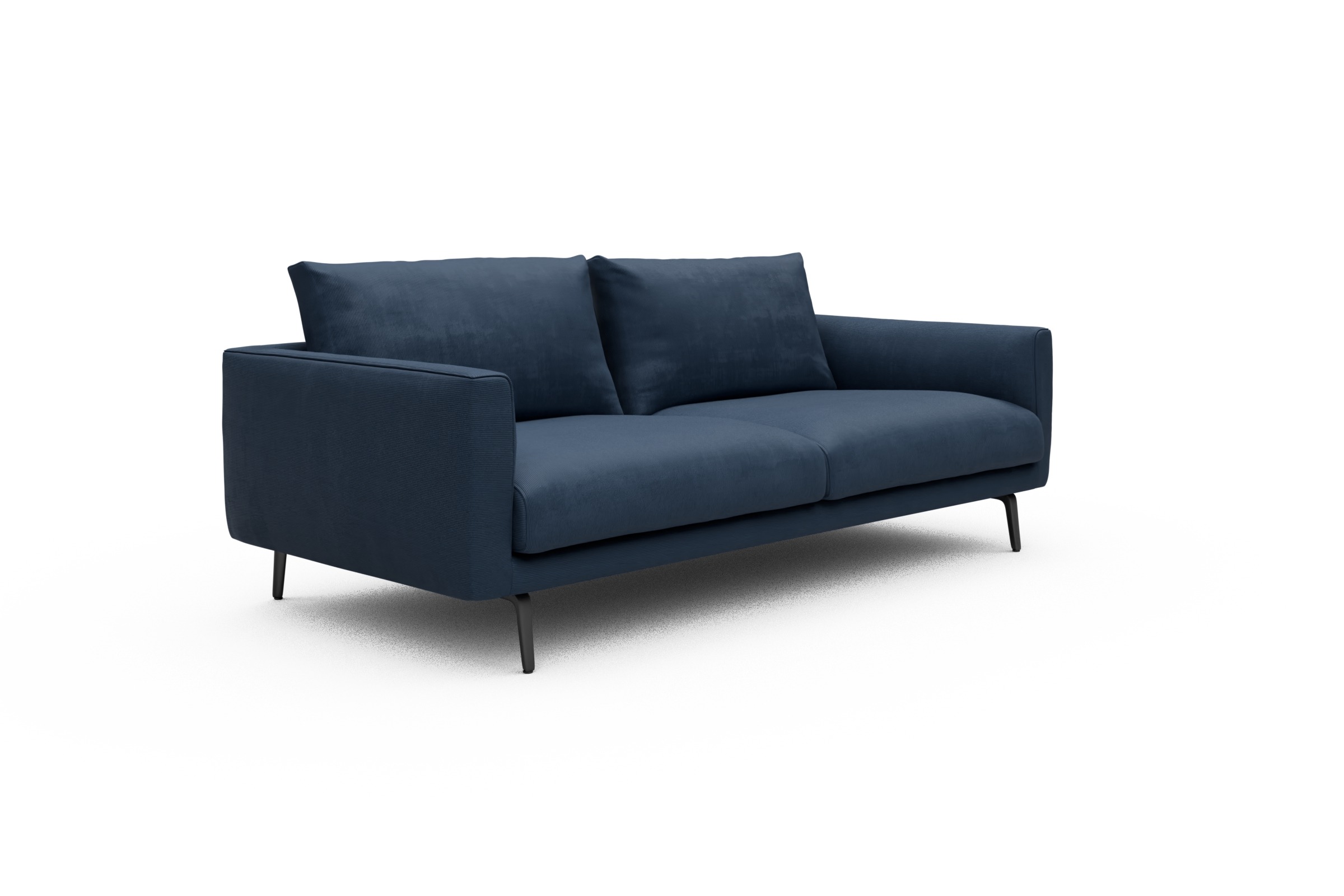 Sofa Karl 3-Sitzer Cordufine-Royal-Blue