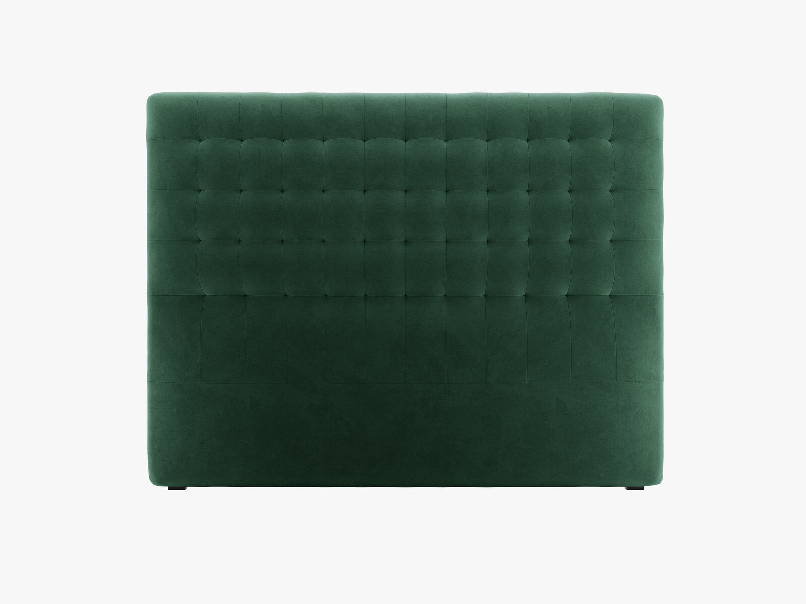 Micadoni Nova Samtiger Kopfteil 120 cm (H 120 cm) Samt Paris Grün 160x120