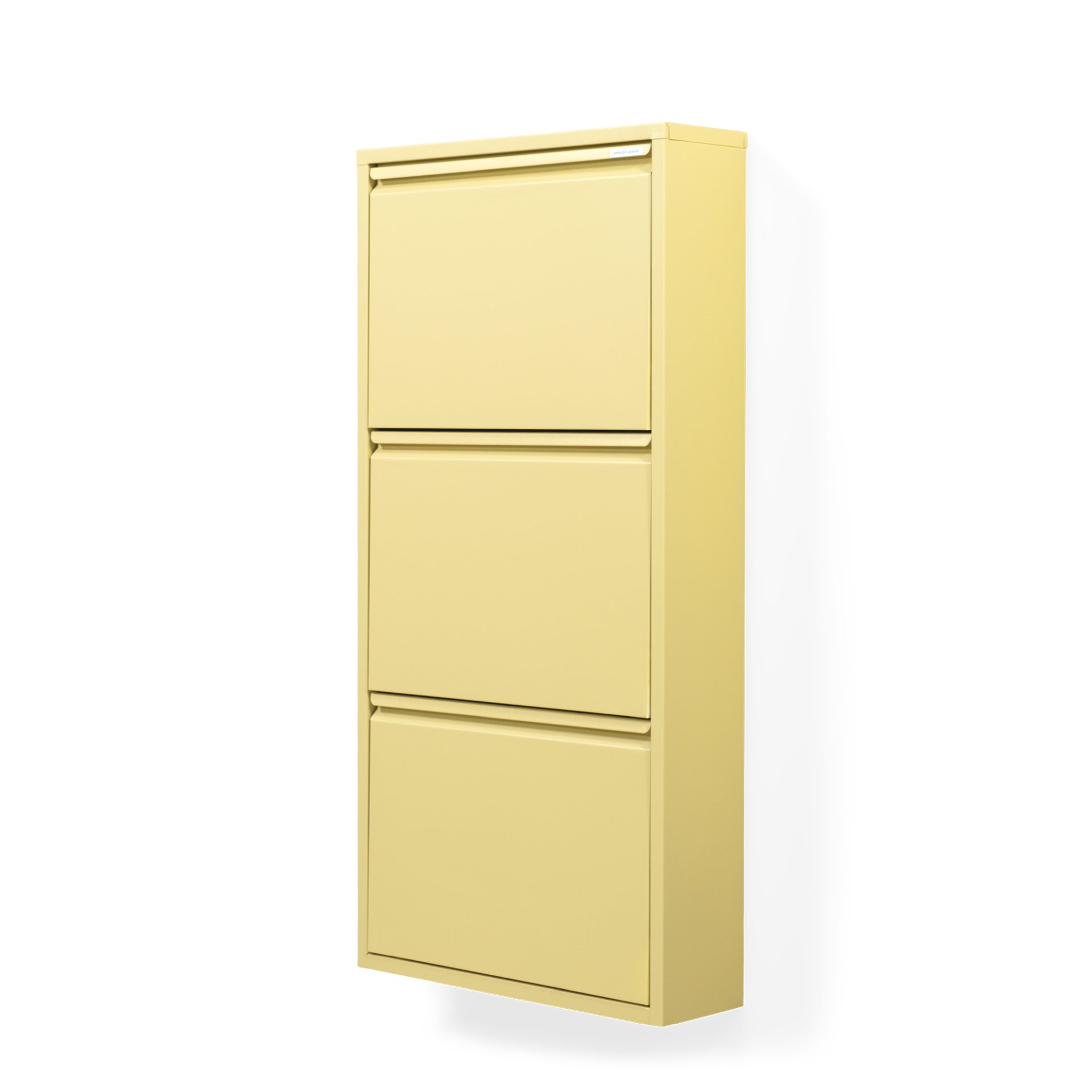 Spinder Design Schuhschrank Billy 3 Butter Yellow