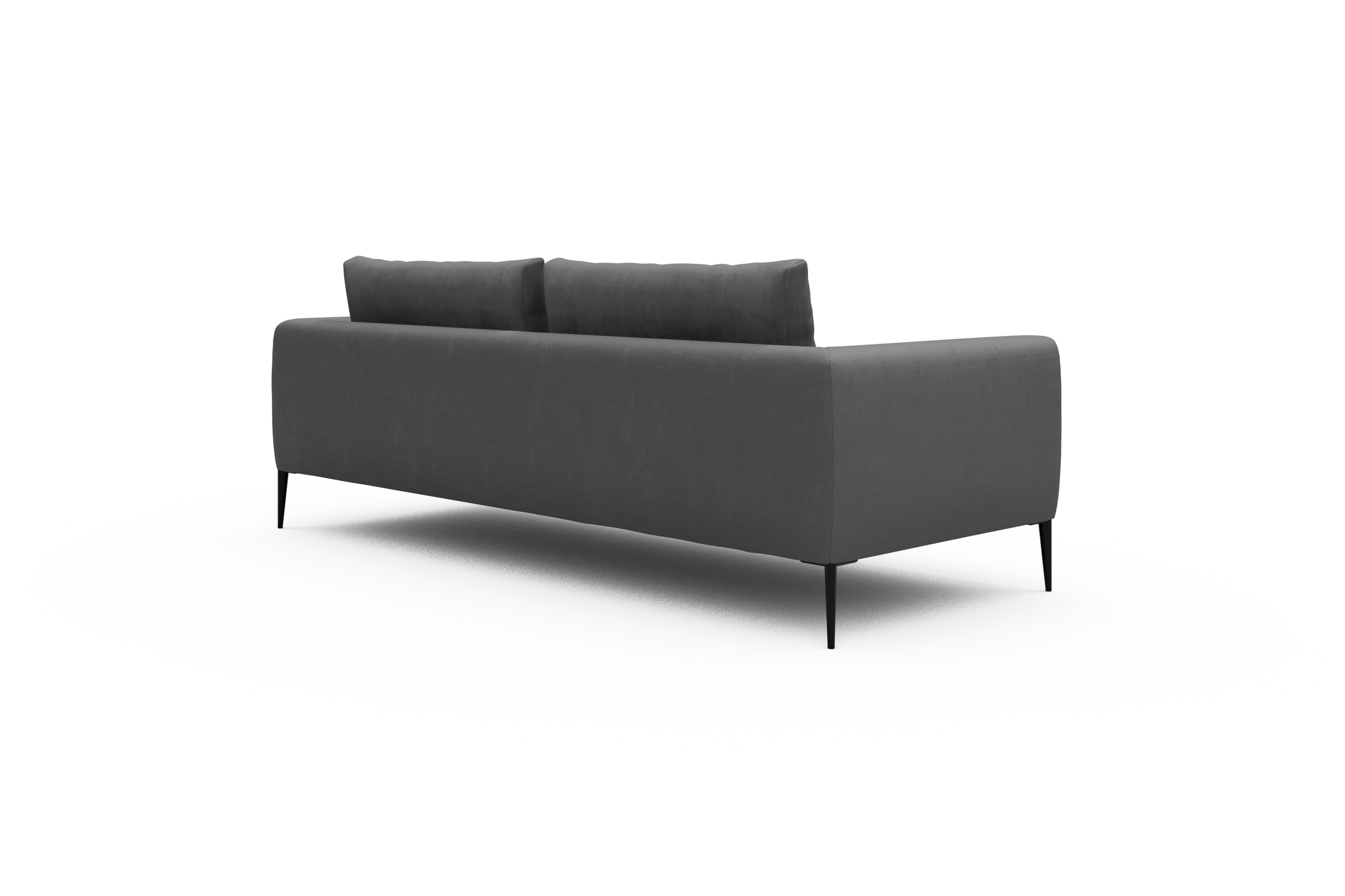 Sofa Paul 3-Sitzer Cordufine-Grey