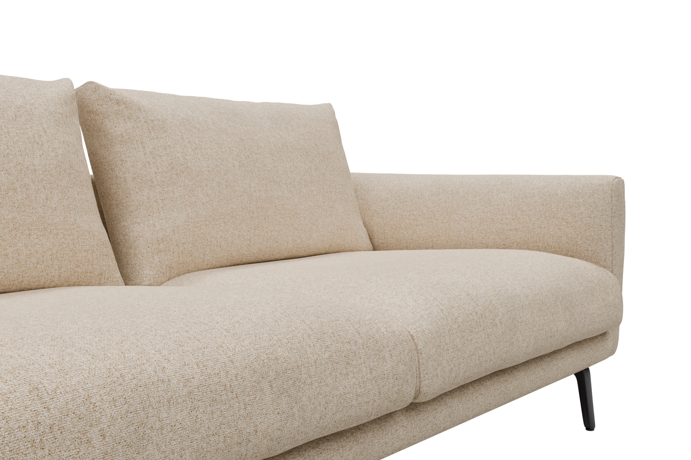 Sofa Karl 3-Sitzer Casone-Natural-Beige