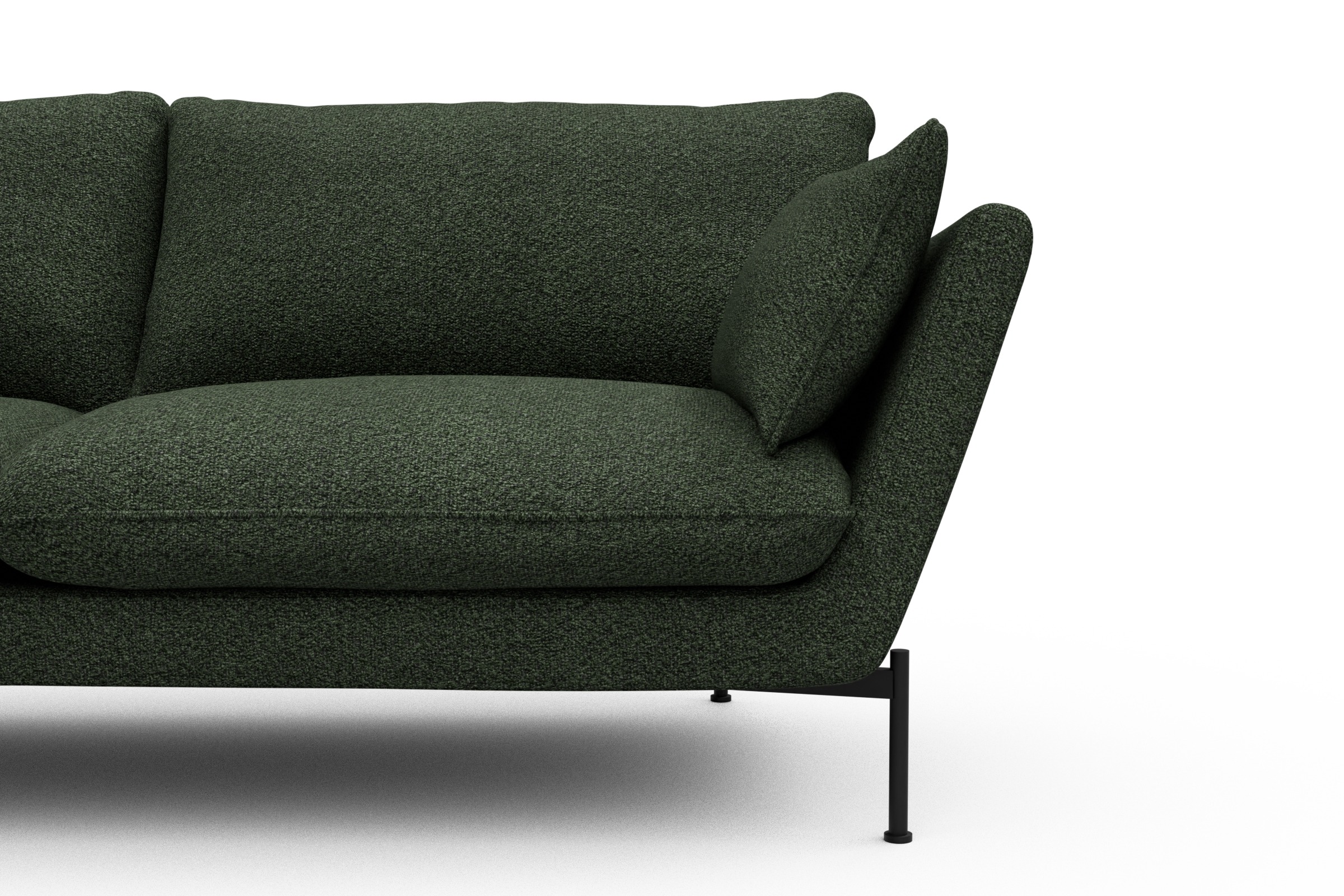 Sofa Anton 2-Sitzer Vanora-Deep-Green
