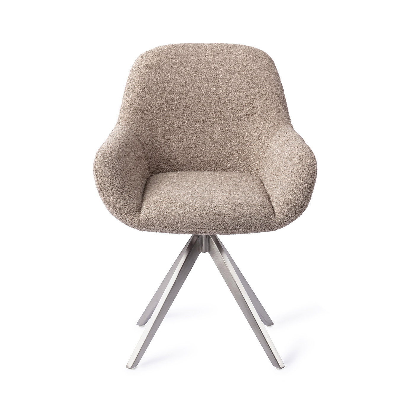 Jesper Home Esszimmerstuhl Kushi Stone Haze Turn Stahl