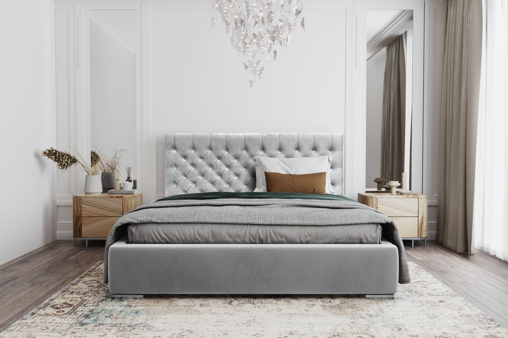 Polsterbett Troja Magic Velvet
