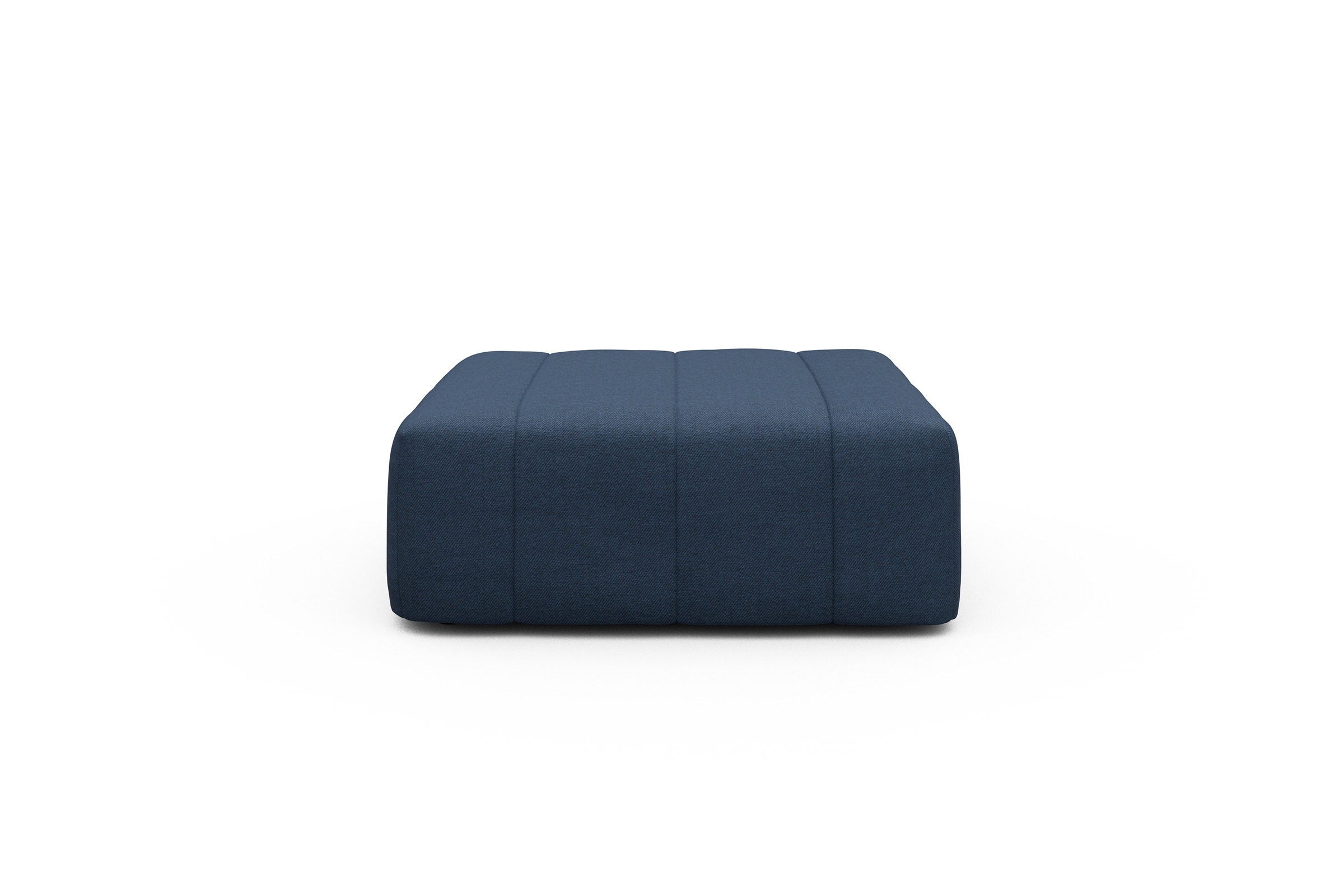 Sitzhocker Hugo Ottomane Weda-Blue
