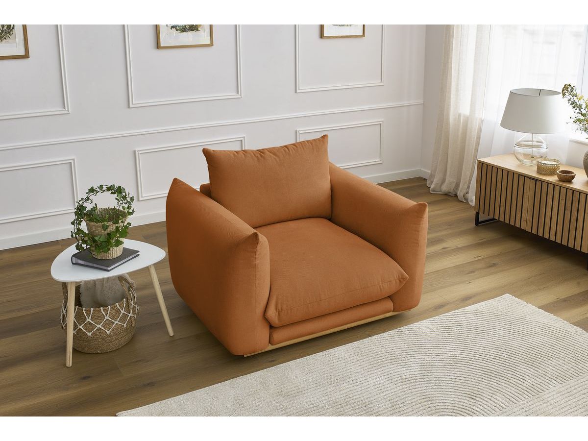 Bobochic Ernest Sessel Stoff Orange
