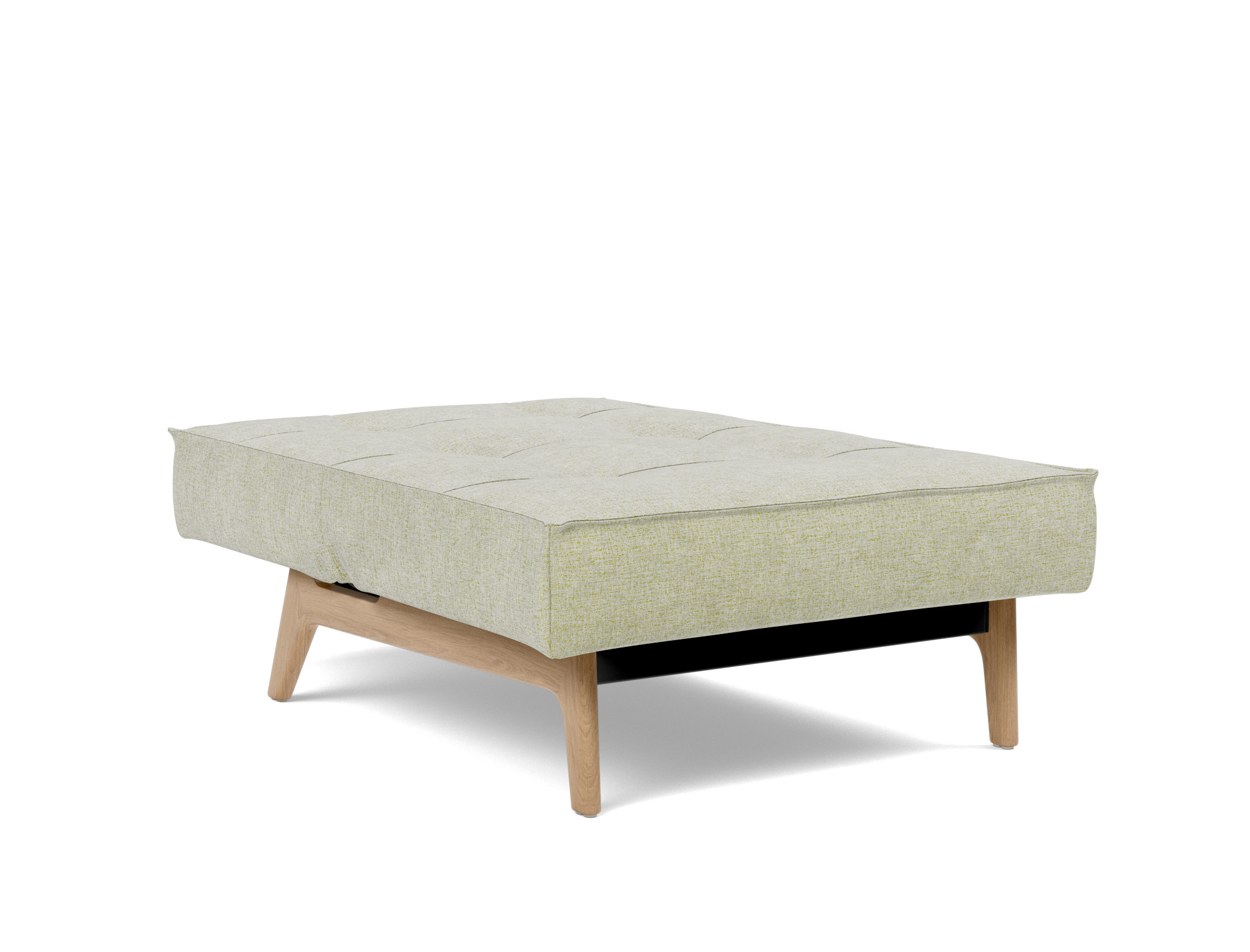 Sessel Splitback Flachgewebe Avella 280-Sand Beine Eiche