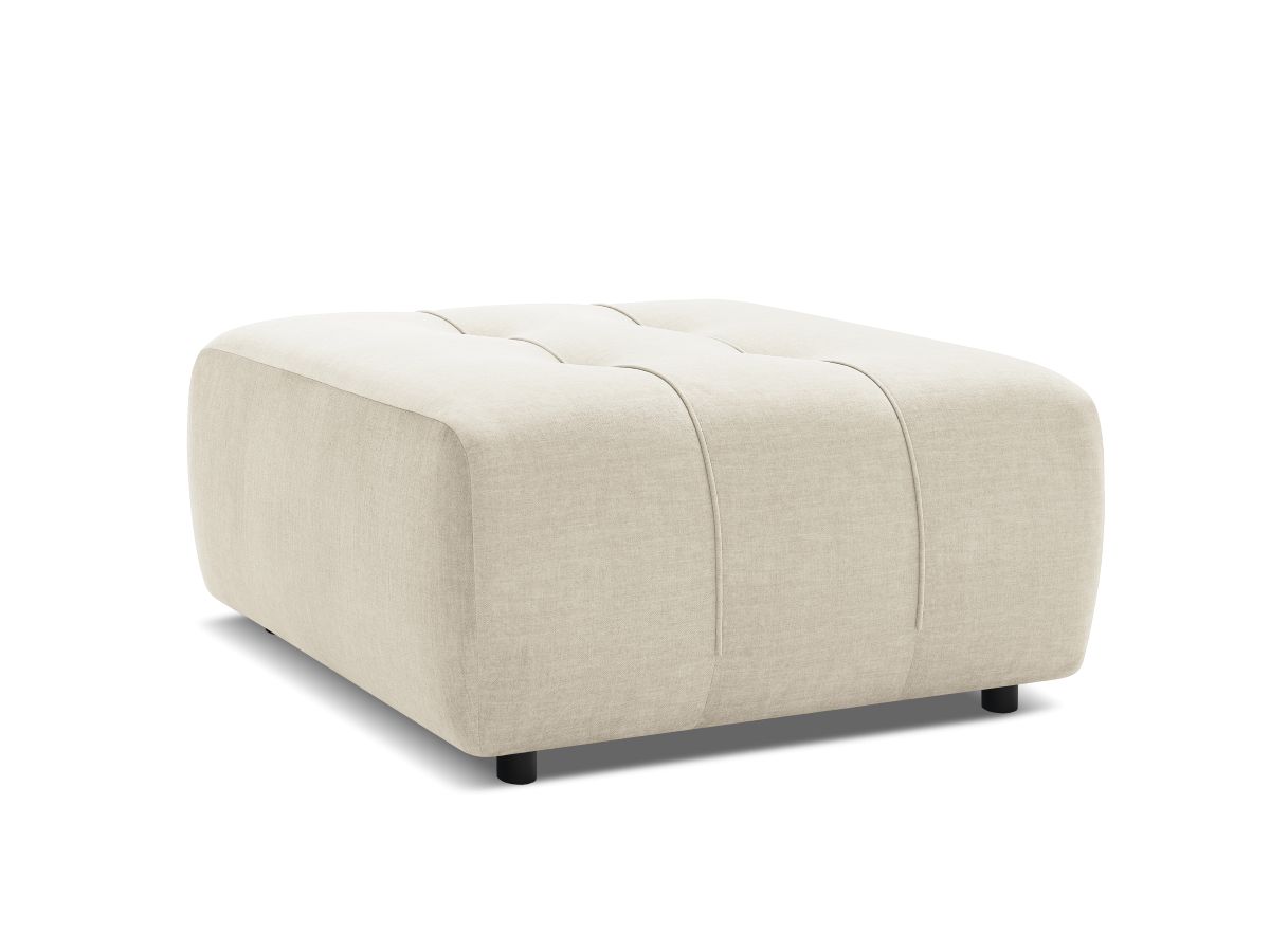 Bobochic Arsene Pouf Samt Beige