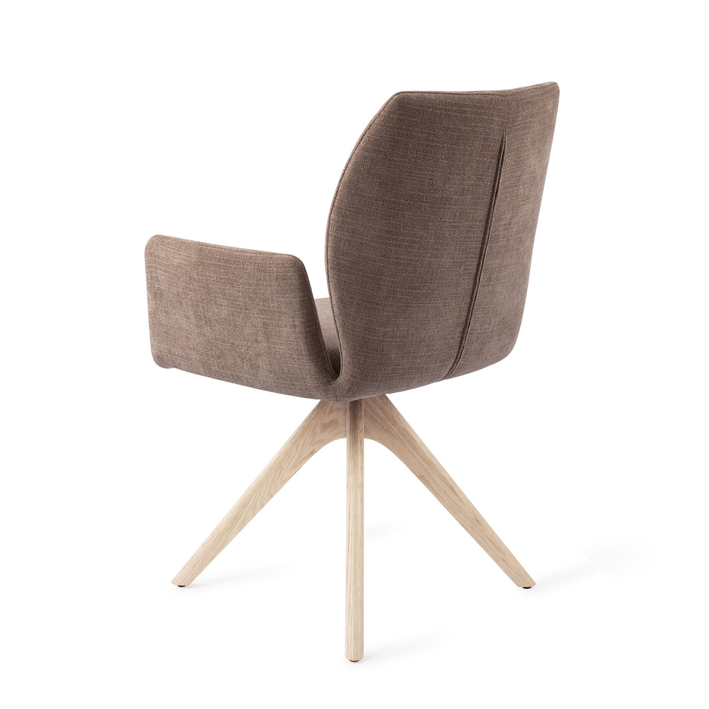 Jesper Home Esszimmerstuhl Misaki Mocha Mist Revolve Eiche gebleicht