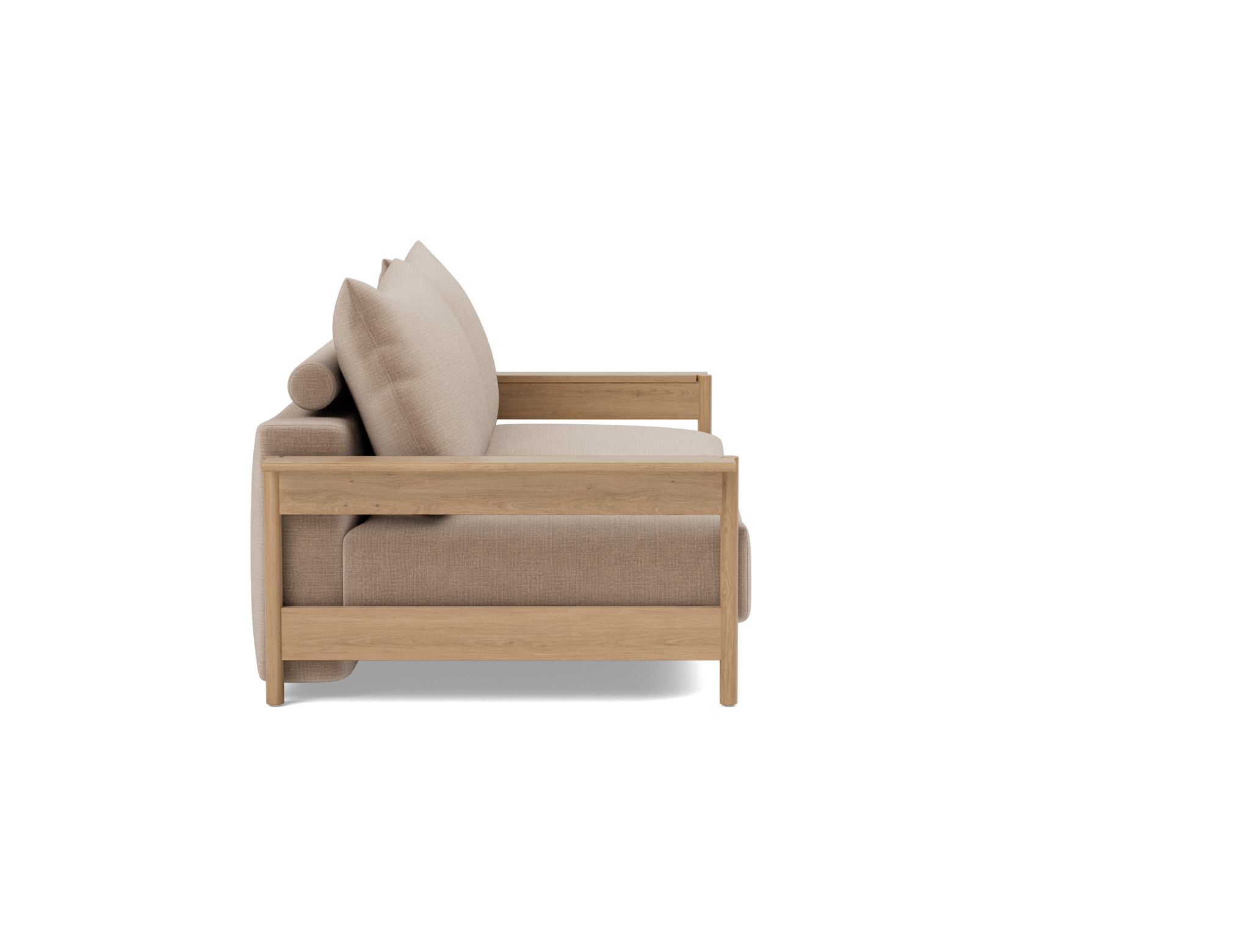 Schlafsofa Malloy Wood Chenille Esina 417-Mocha