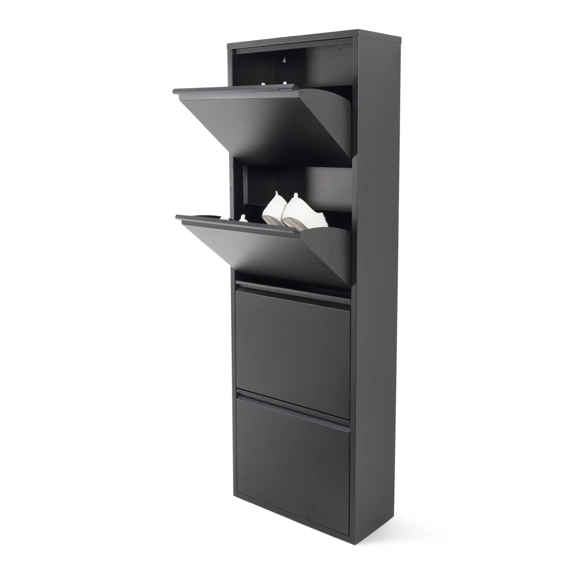 Spinder Design BILLY 4 Schuhschrank - Schwarz