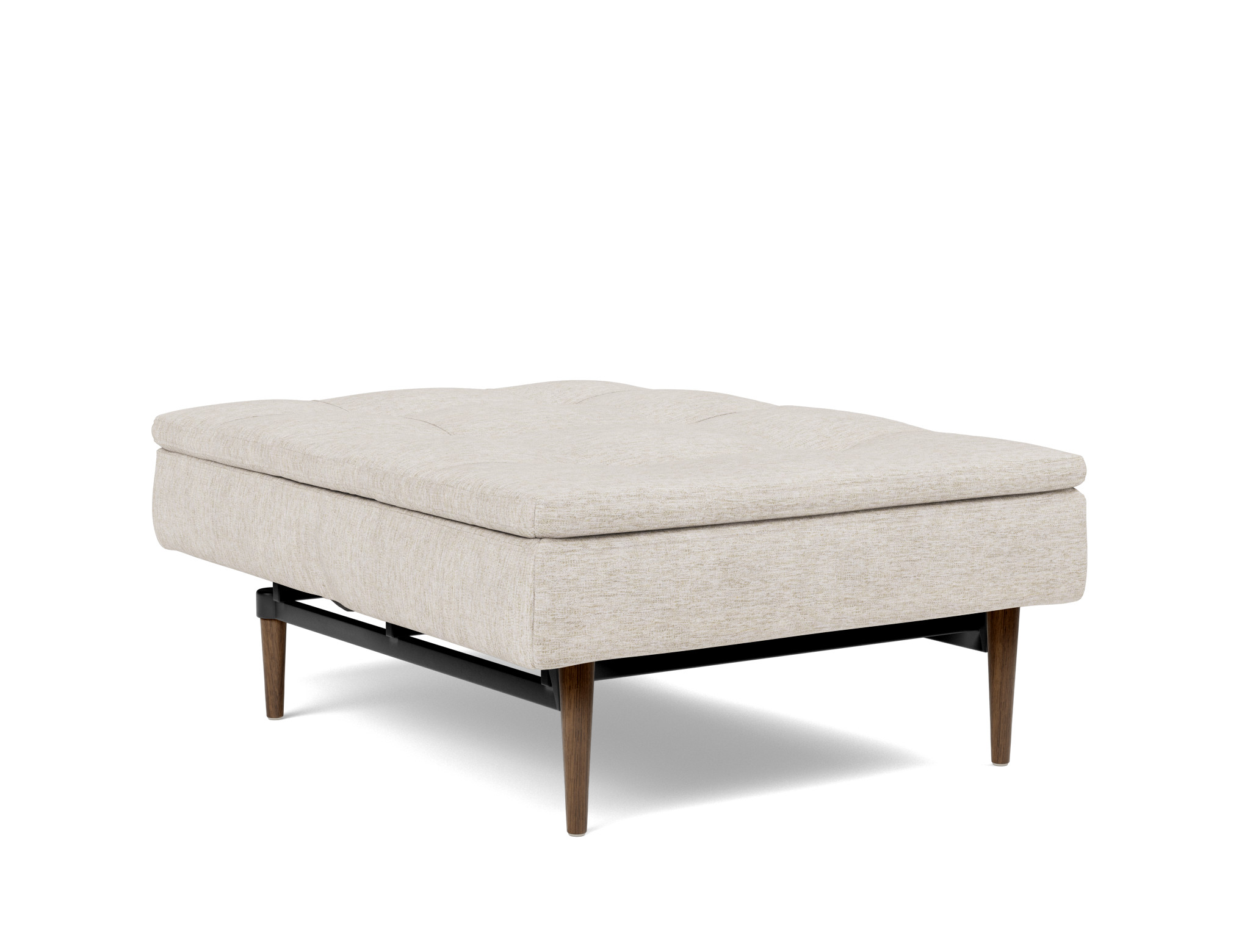 Sessel Dublexo Chenille Yuveno 470-Natural Beine Styletto Eiche dunkel
