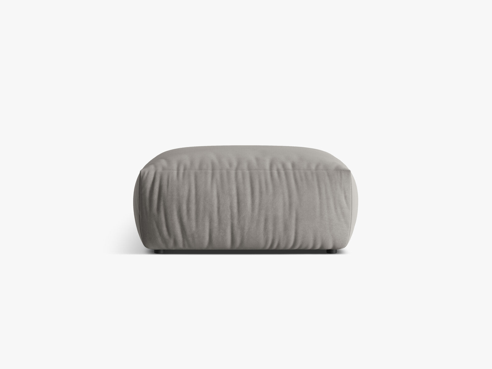 Micadoni Hocker Chris 1-Sitzer Samt Grau