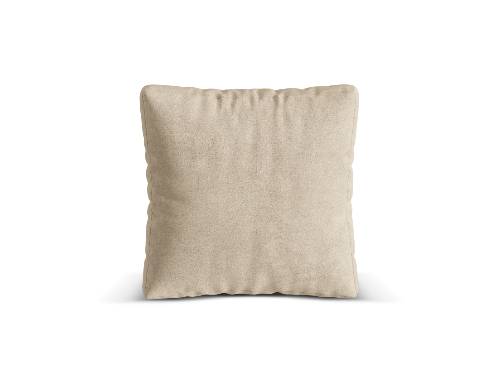 Micadoni Kissen Martina Samt Vogue Helles Beige 65x65 moebelfaktor