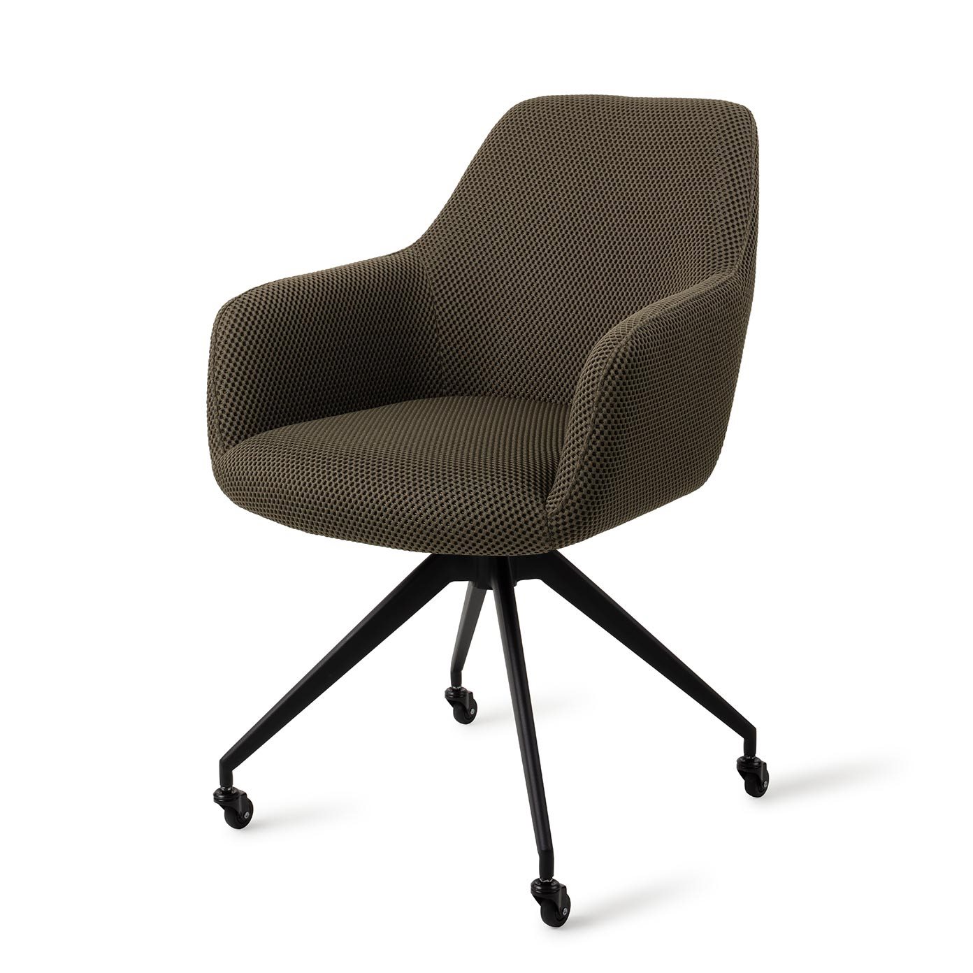 Jesper Home Esszimmerstuhl Hiroo Jungle Jewel Glide Schwarz
