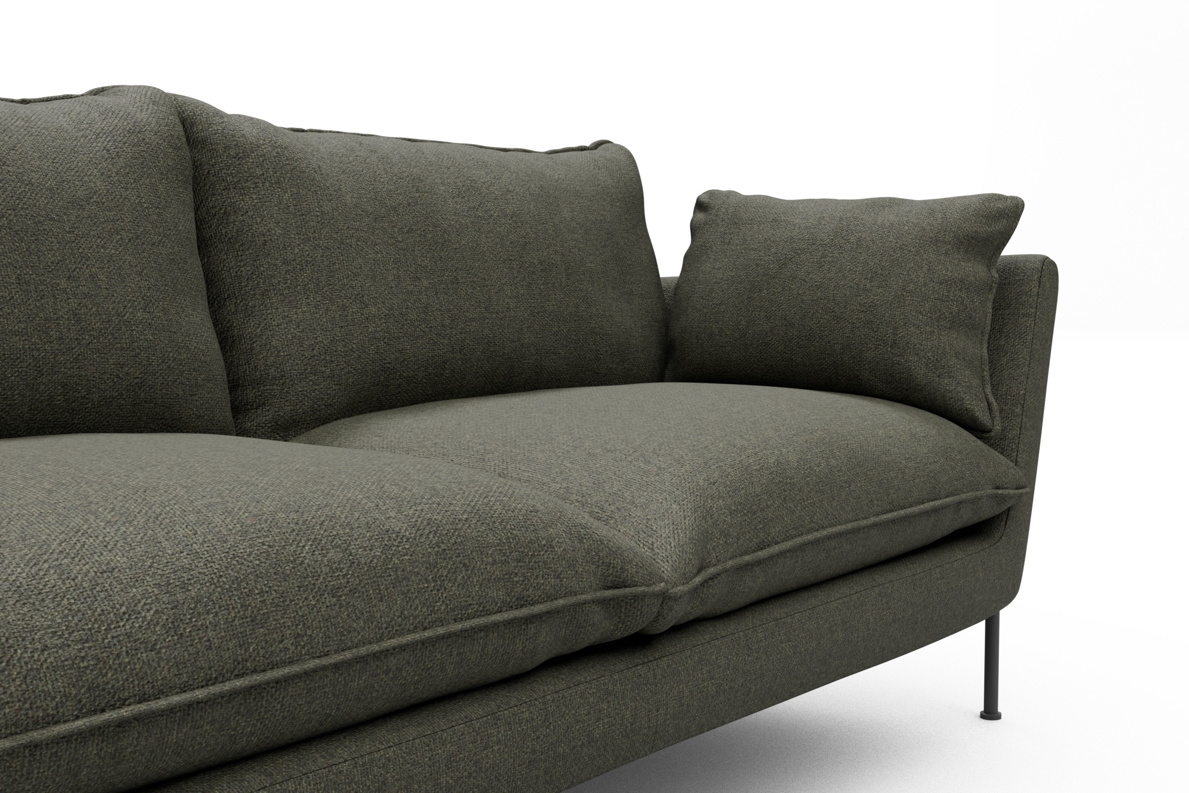 Sofa Anton PREMIUM 2-Sitzer Sama-Winter-Moss
