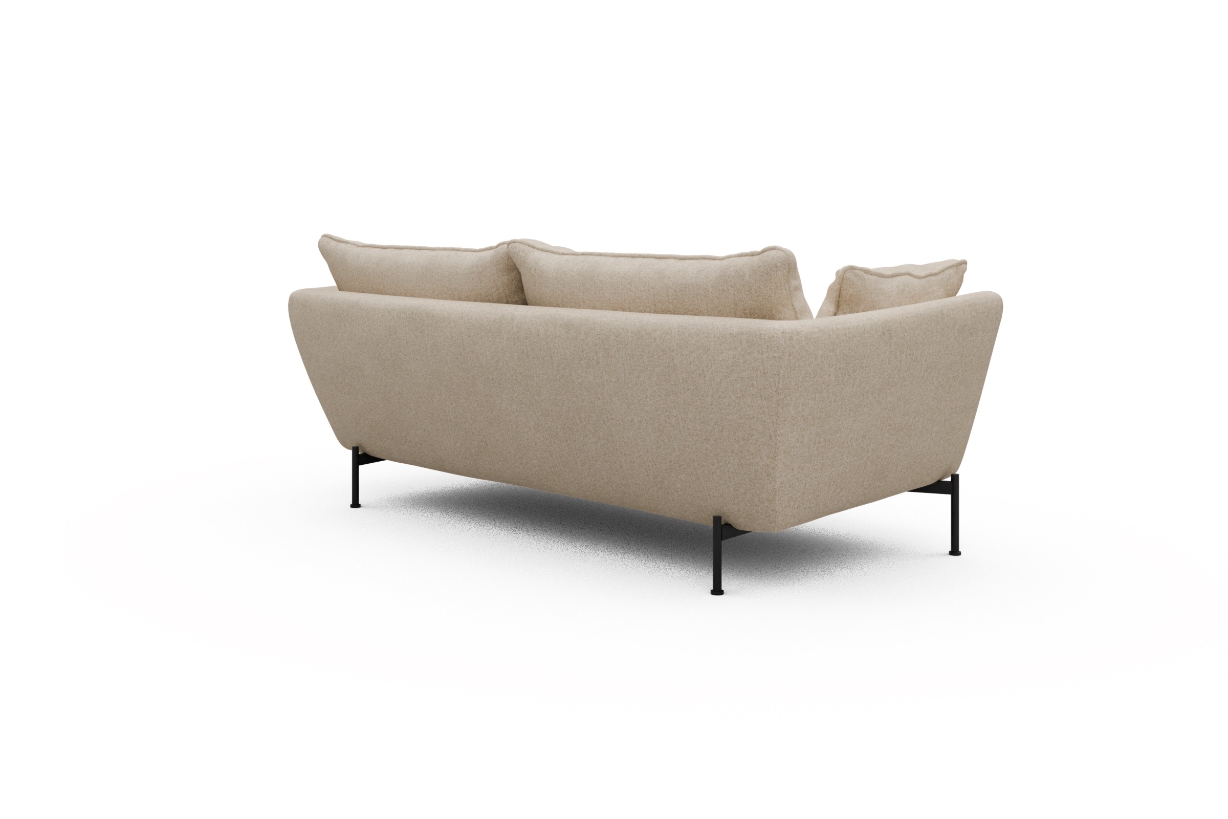 Sofa Anton PREMIUM 2-Sitzer Casone-Natural-Beige