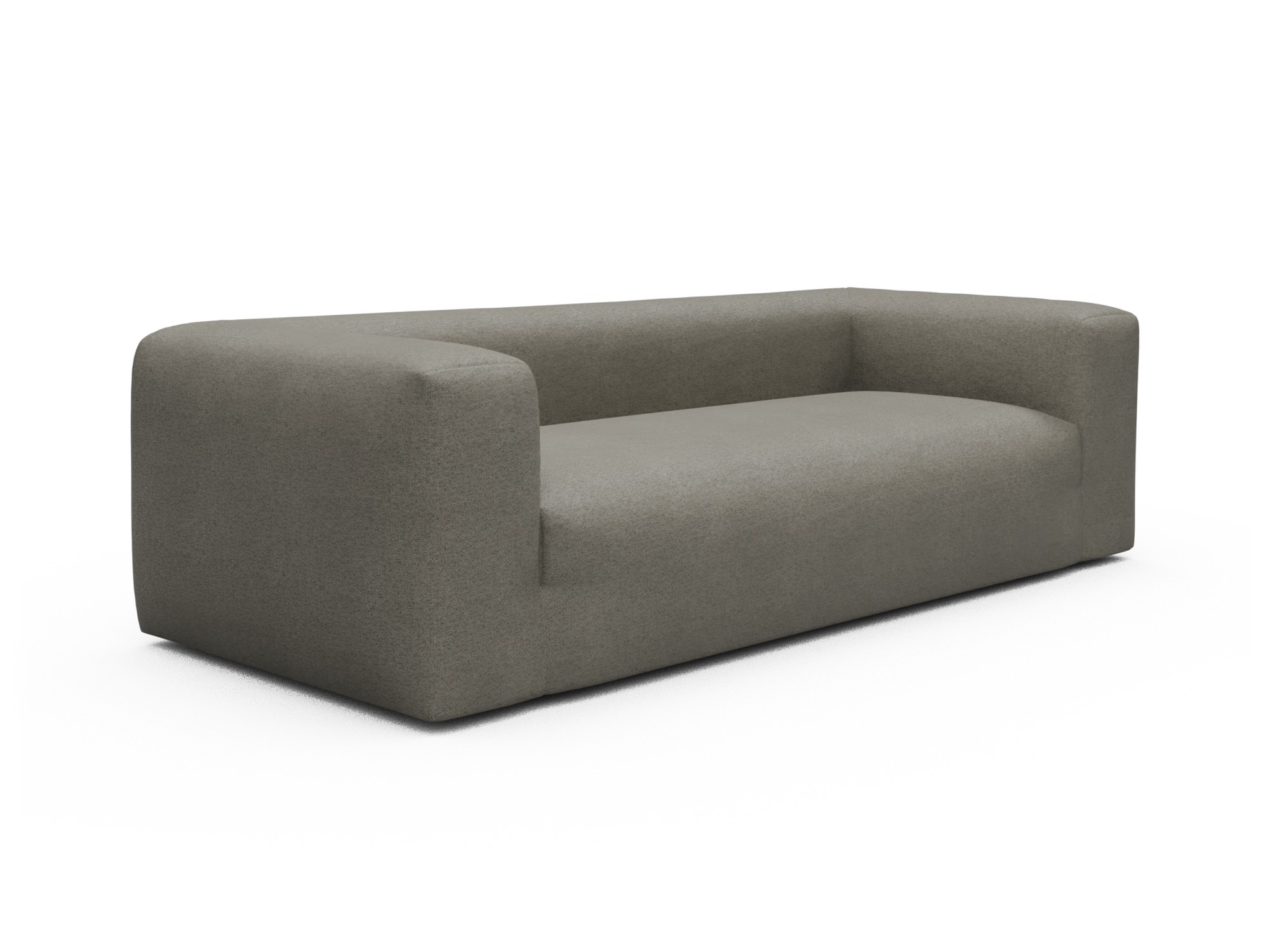 Skandi Home Sofa Fred 3-Sitzer Denari-Warm-Grey moebelfaktor