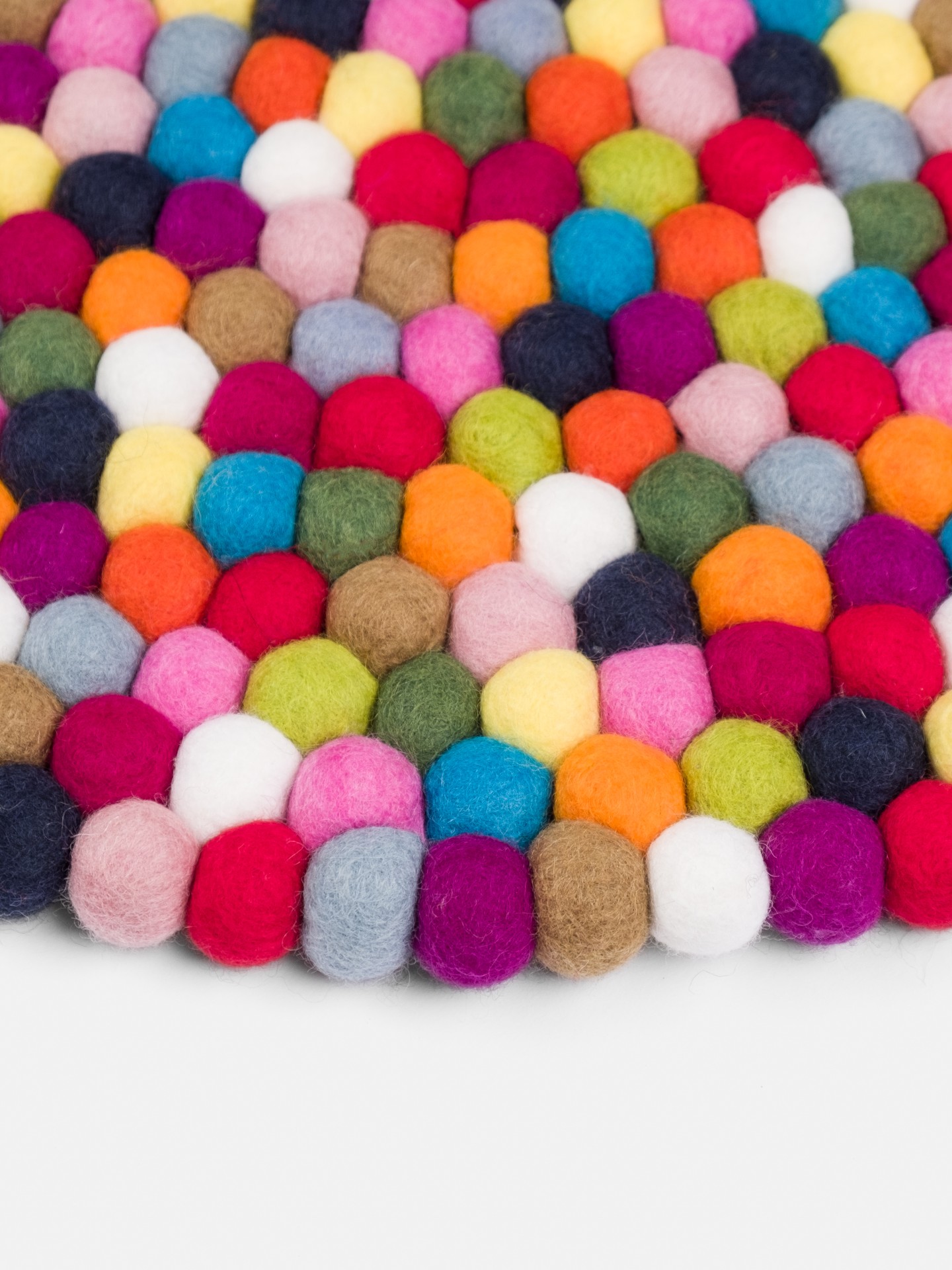 myfelt Lotte Filzkugelteppich - 140 cm