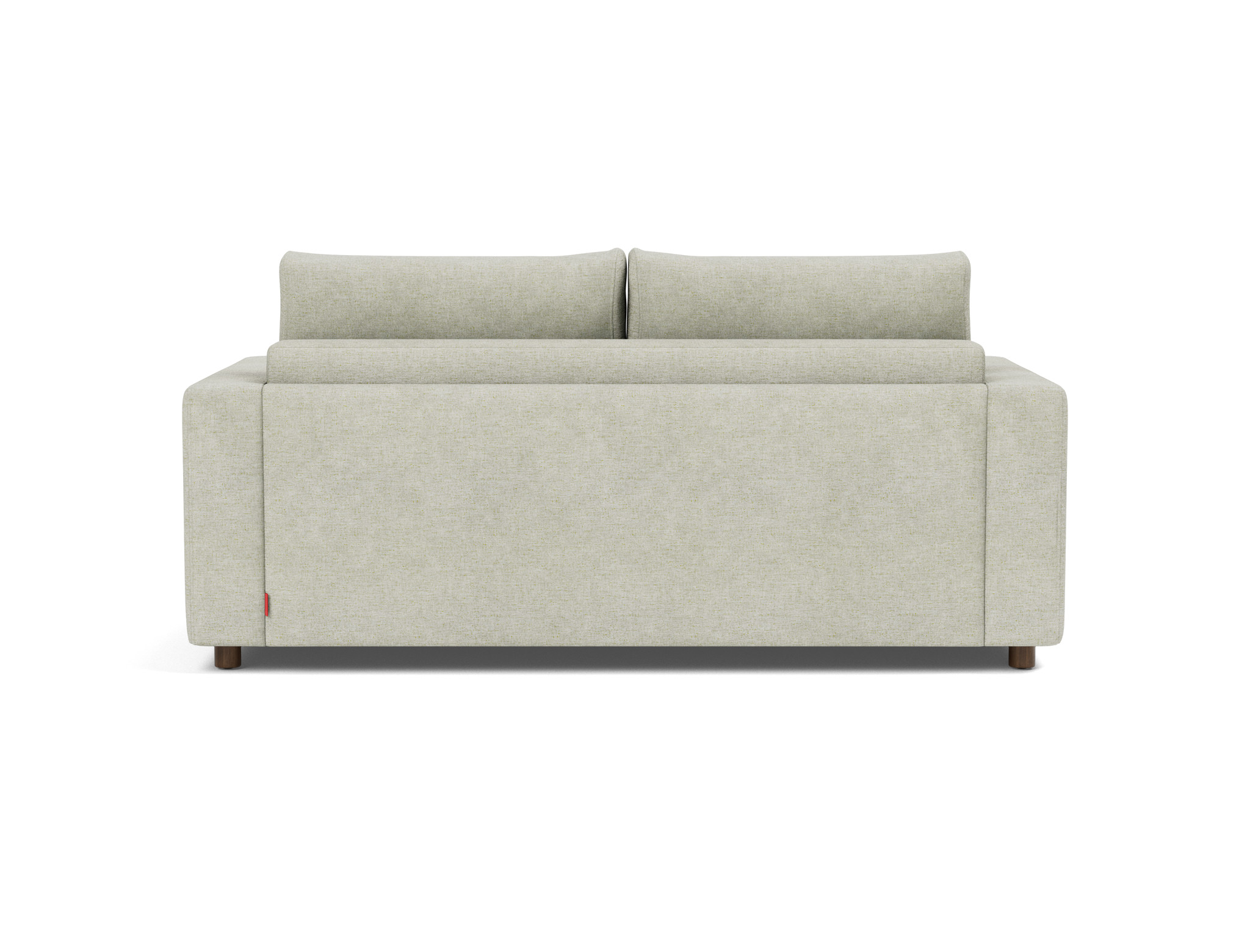 Schlafsofa Neah mit Standard-Armlehnen 160 Flachgewebe Avella 280-Sand