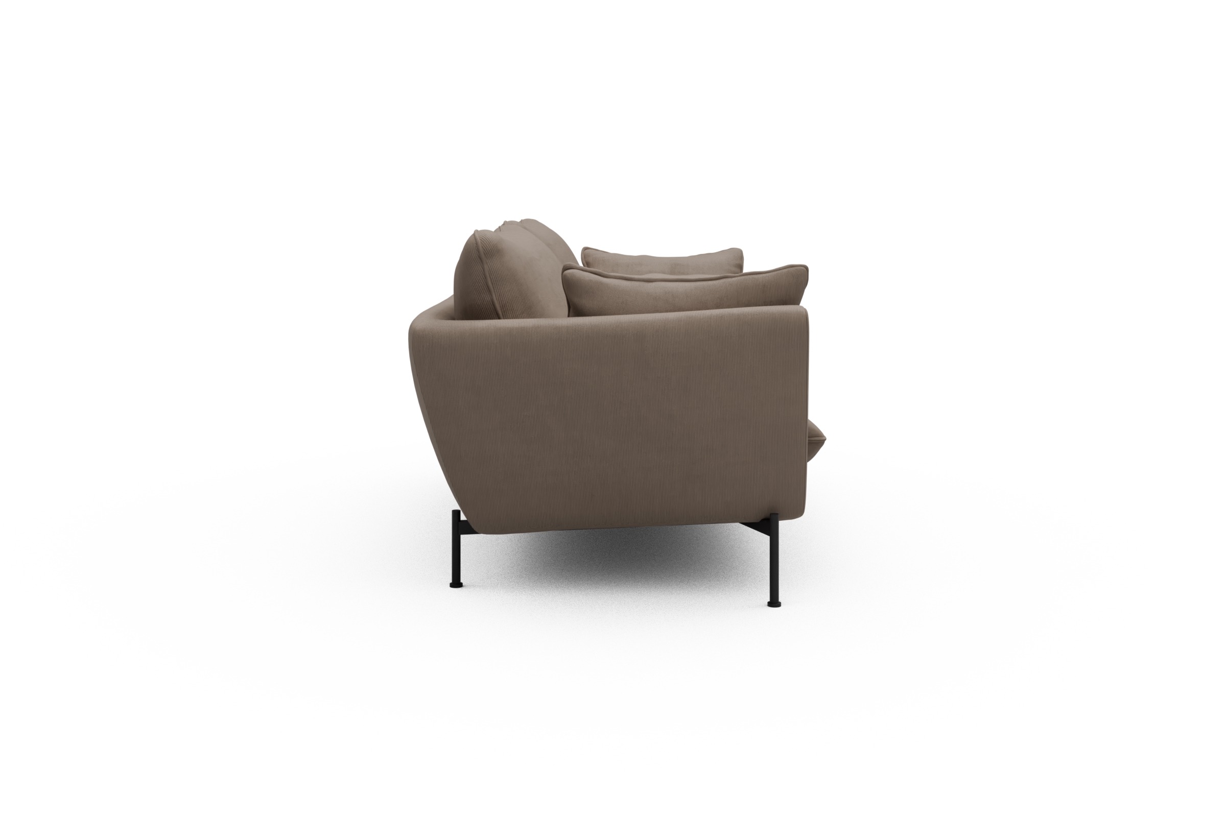 Sofa Anton 2-Sitzer Cordufine-Beige