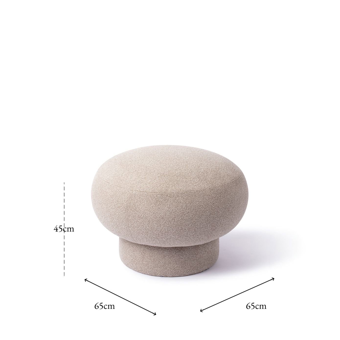 Jesper Home Pouf Anoo Soft Sands