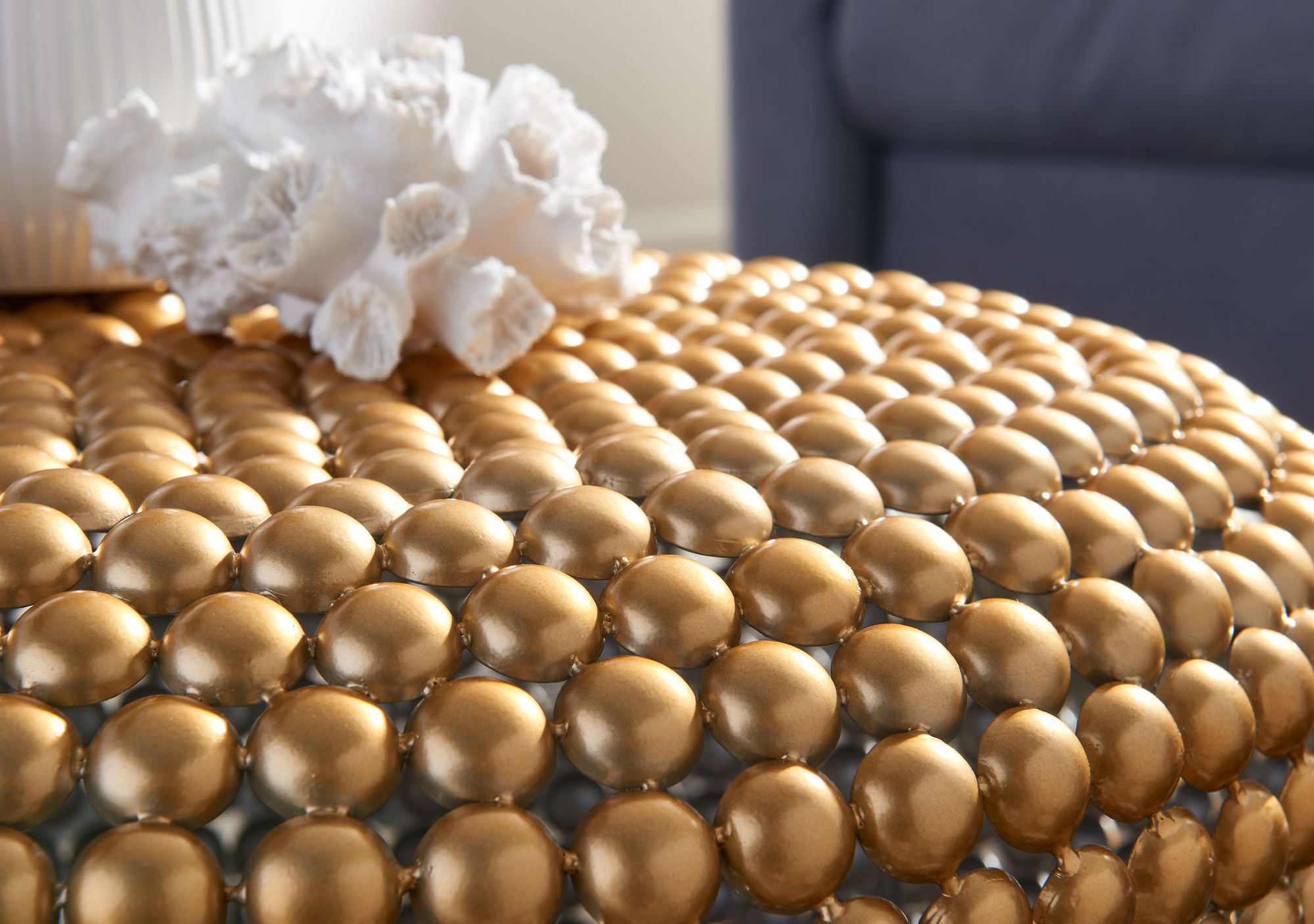 Couchtisch Brekke Gold Ø 60 × H 30 cm