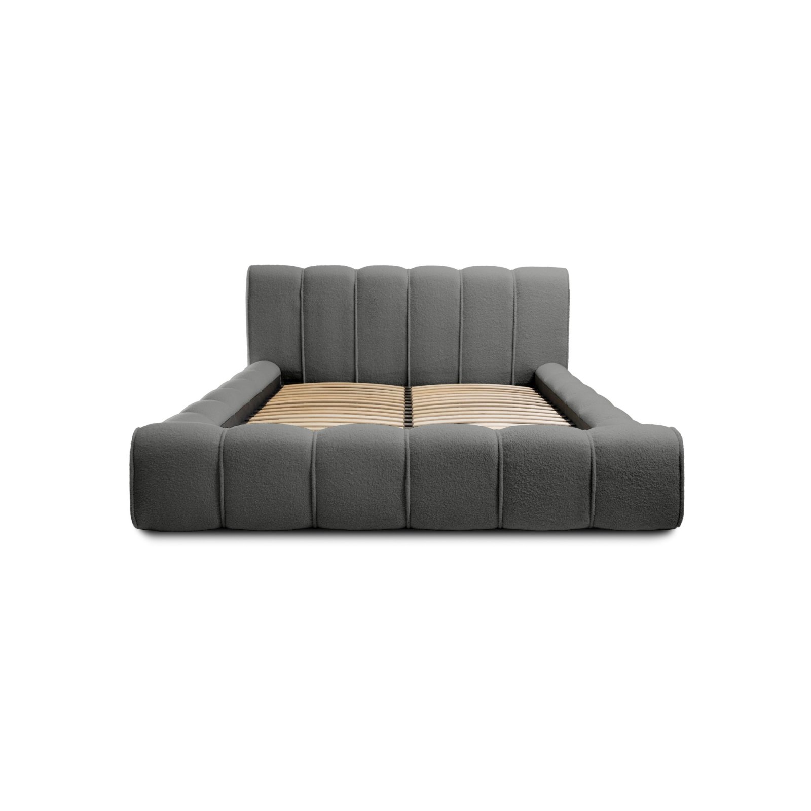 Polsterbett Belio Boucle 180x200 mit Holzrahmen Quelle 92