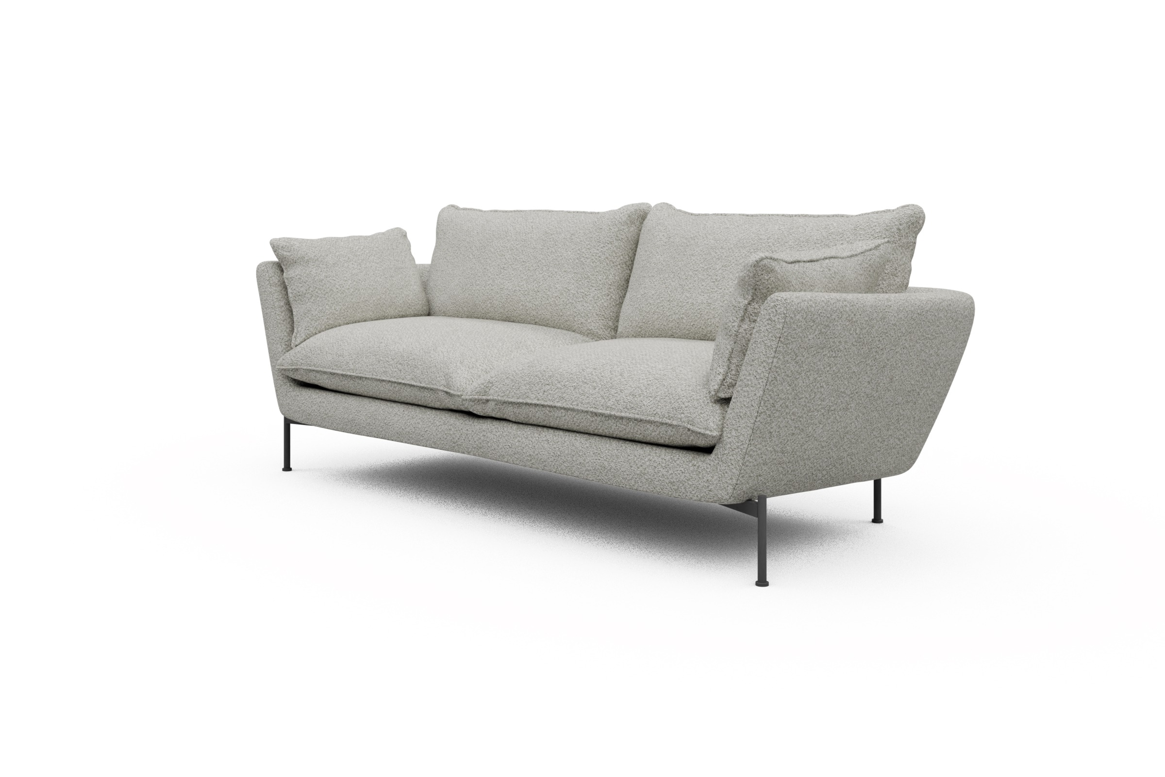 Sofa Anton PREMIUM 3-Sitzer Vanora-Warm-Sand