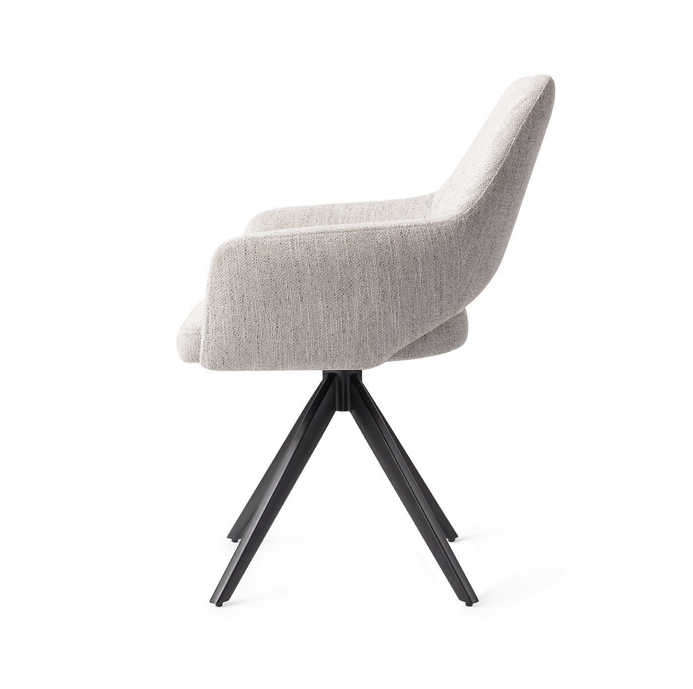 Jesper Home Esszimmerstuhl Yanai Pigeon Turn Schwarz