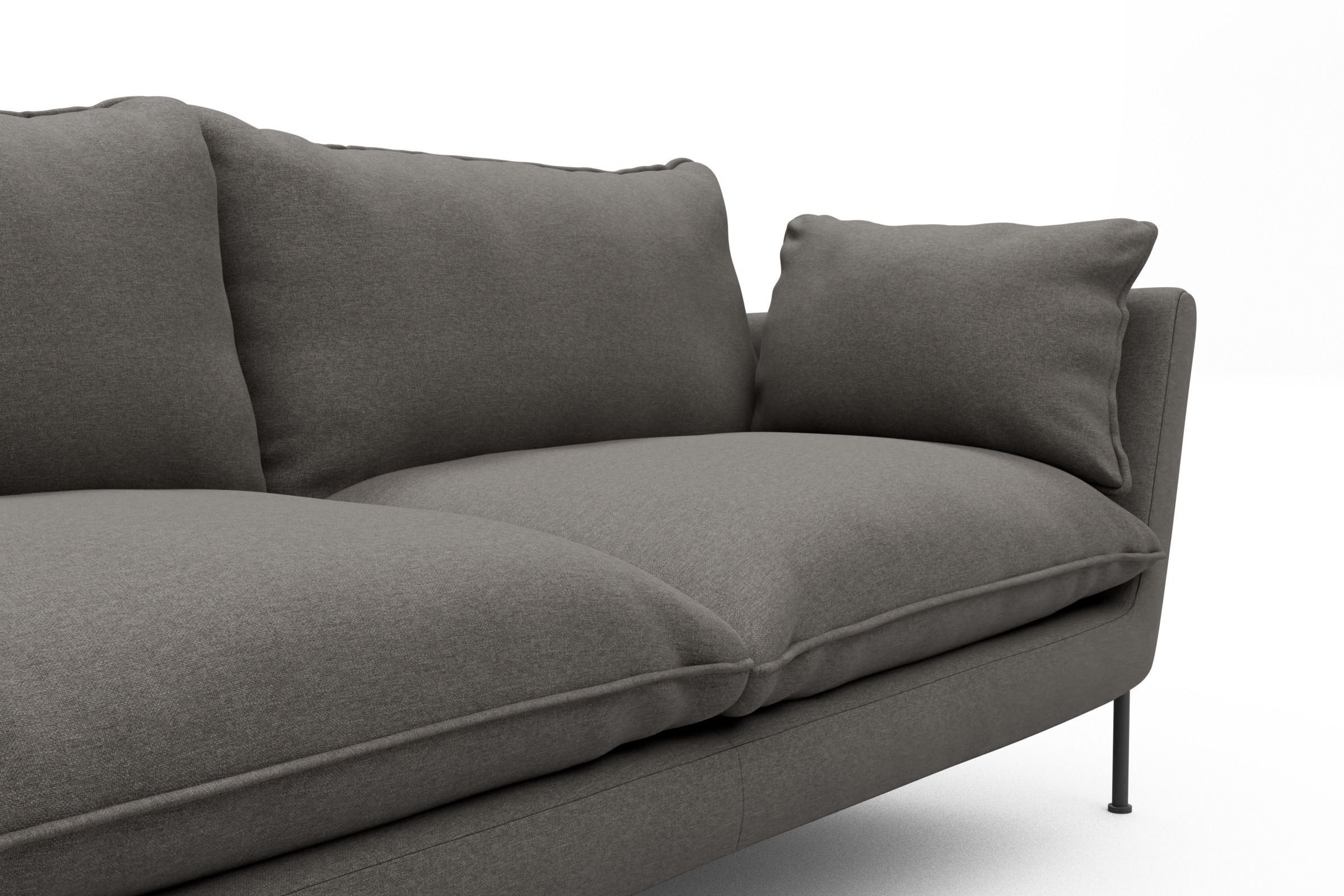 Sofa Anton PREMIUM 2-Sitzer Satya-Taupe
