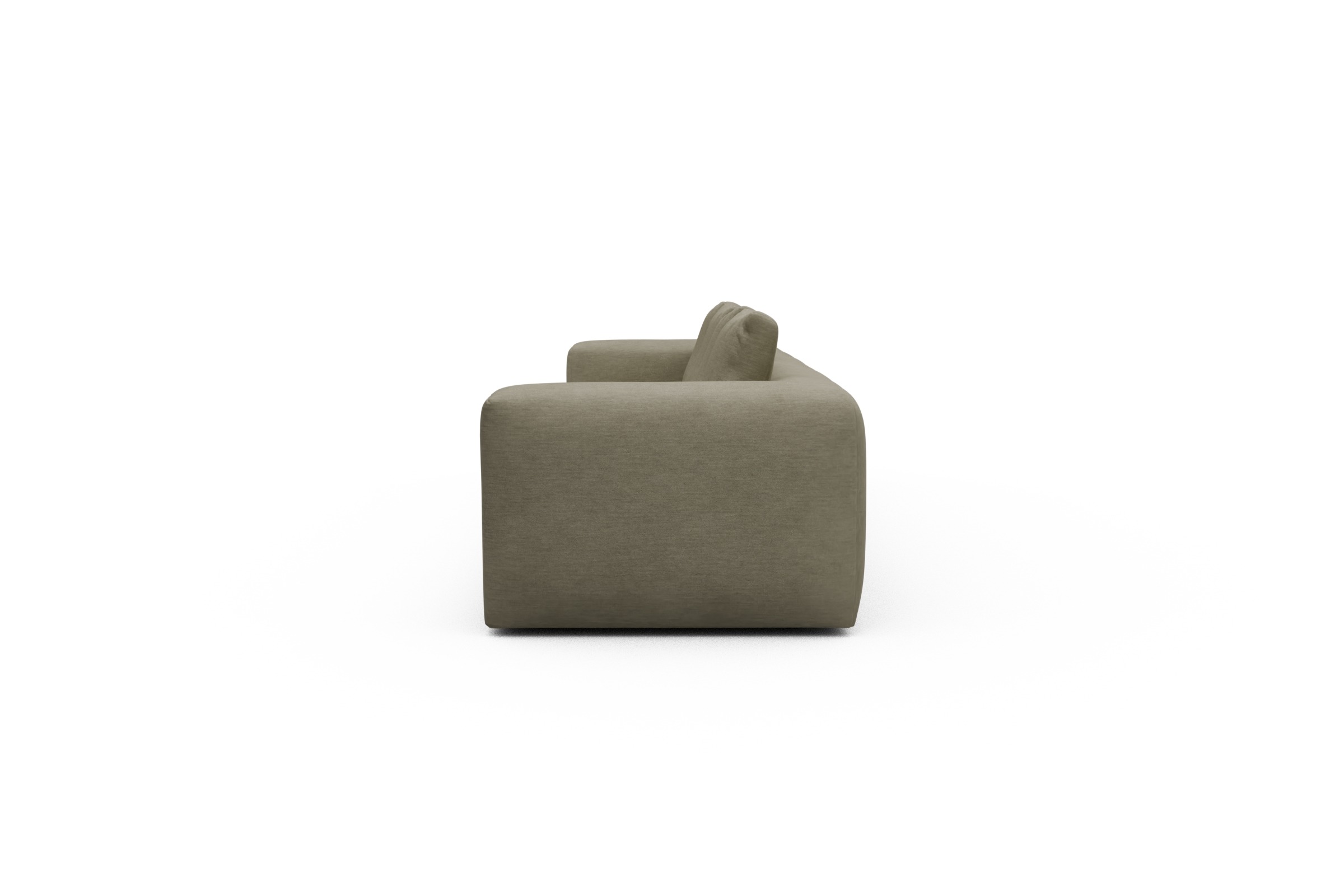 Sofa Modulares XXL Sofa Fred 5-Sitzer Vivus-Dusty-Sand