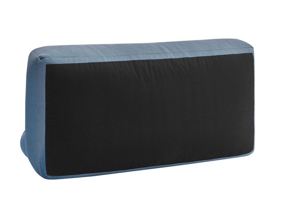 Bobochic Riviera Sofamodul 2-Sitzer Melange-Stoff Dunkelblau