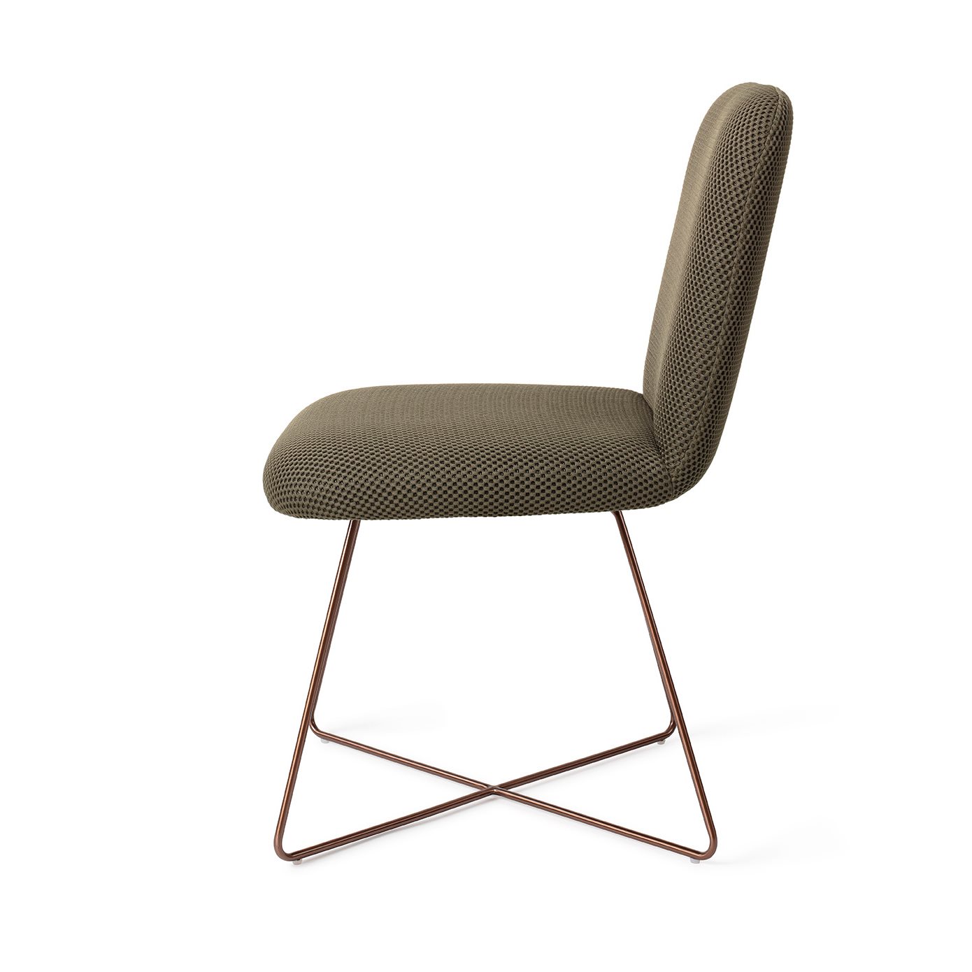 Jesper Home Esszimmerstuhl Taiwa Jungle-Jewel Cross Rosa