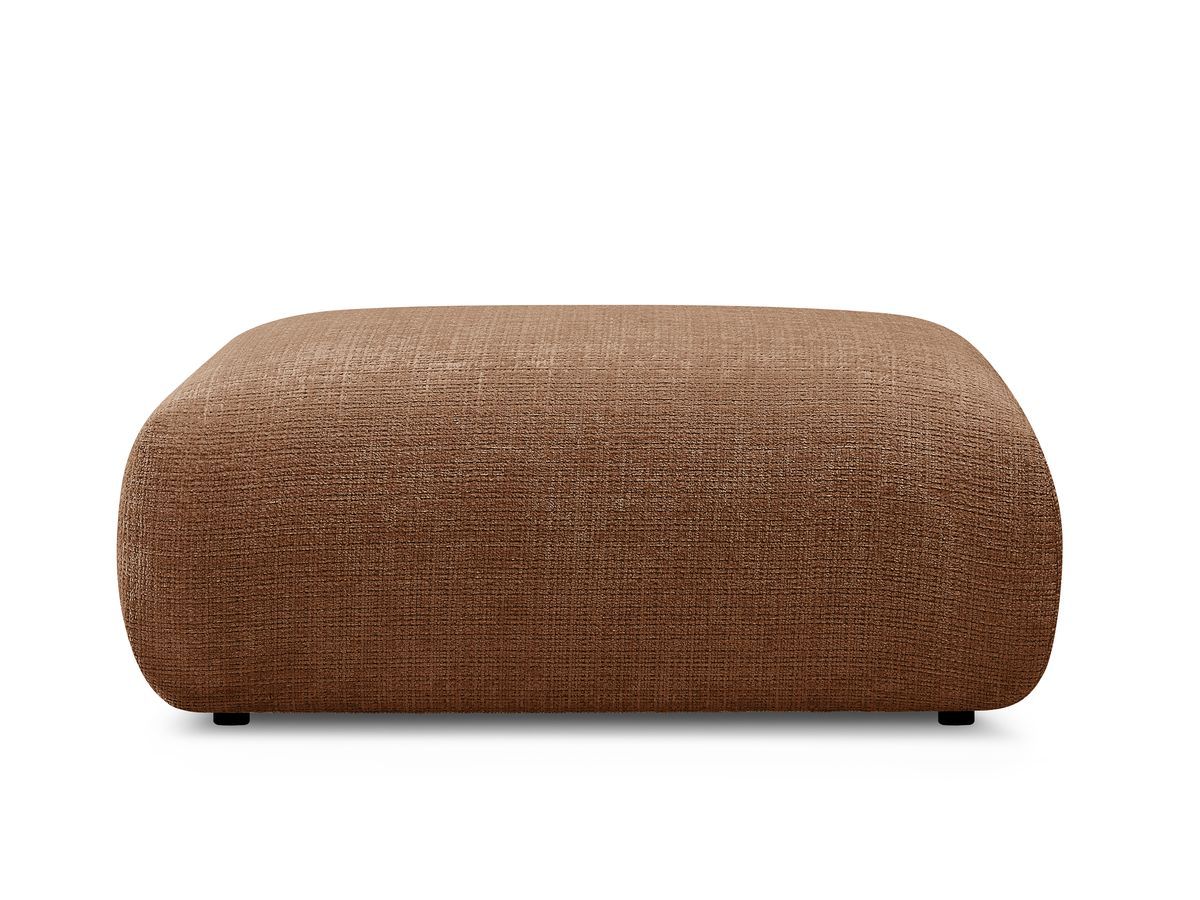 Bobochic Sirius Sofa 1-Sitzer Strukturstoff Orange