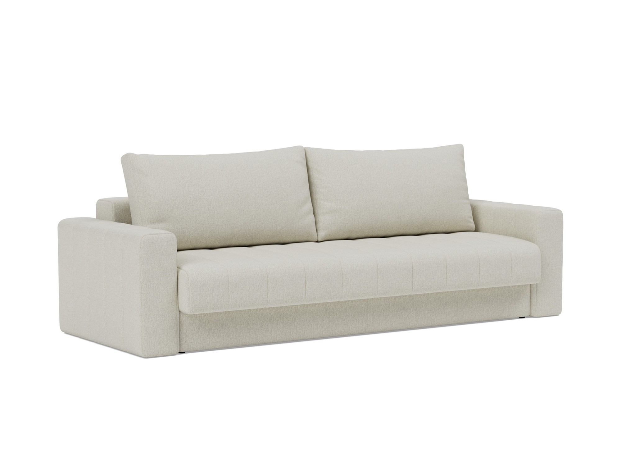Schlafsofa Akello mit Armlehnen Flachgewebe Mixed Dance 527-Natural