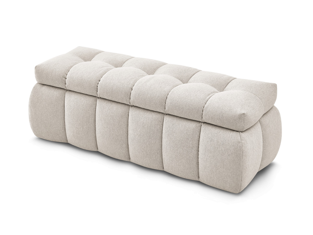 Bobochic Mont-blanc Bettbank Stoff Beige