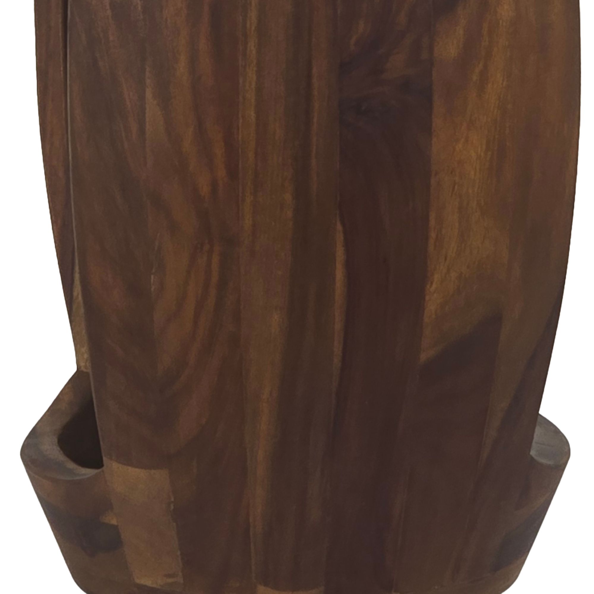 Beistelltisch Kvalvik Massivholz Sheesham Ø 30 cm