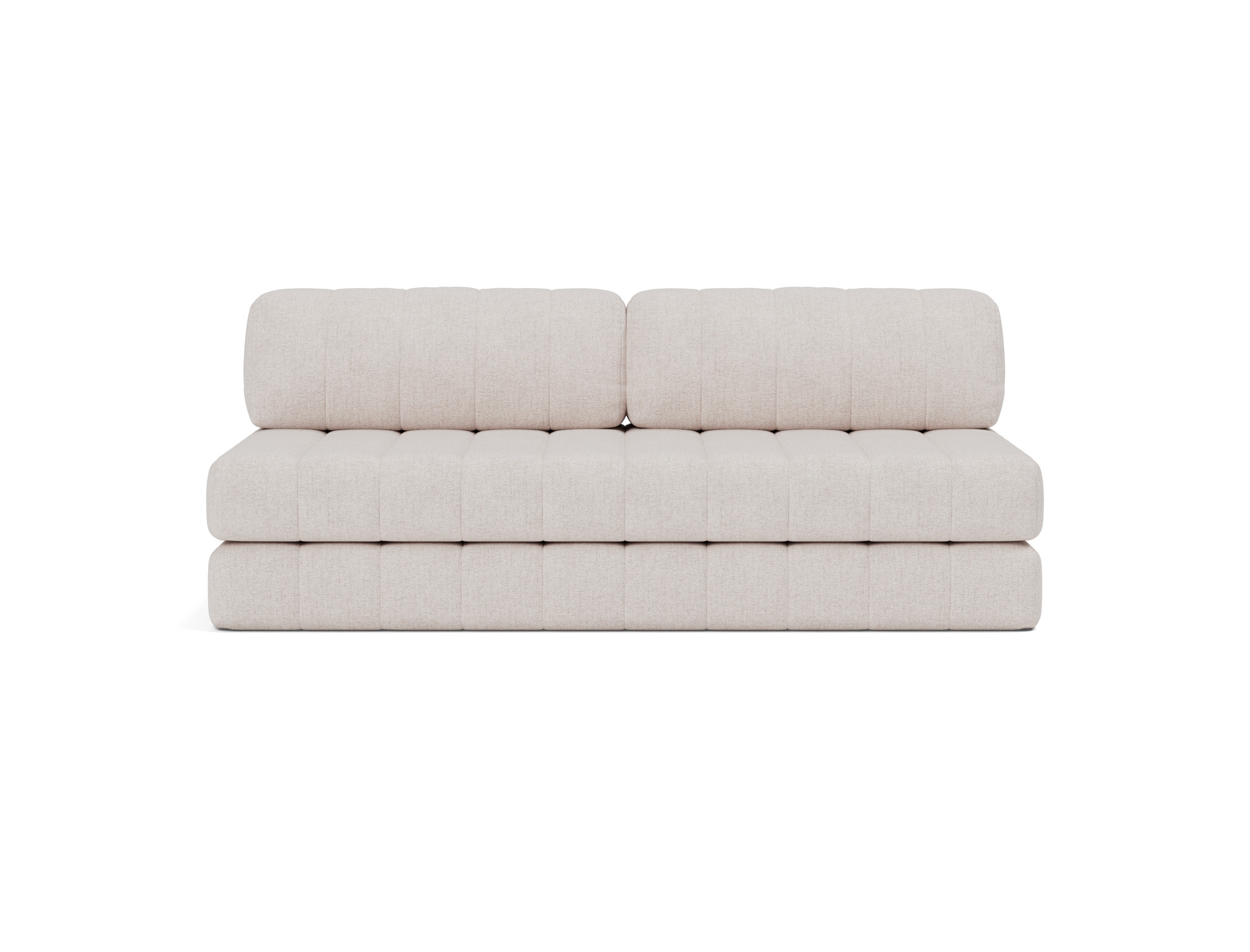 Schlafsofa CozyPad Strukturierter Stoff Weda 300-Weda-Sand