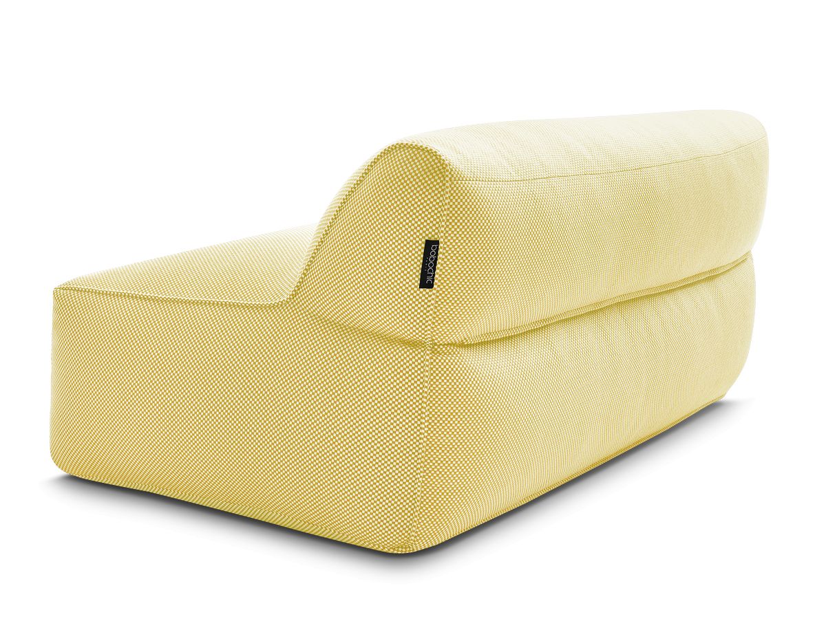 Bobochic Riviera Sofamodul 2-Sitzer Melange-Stoff Gelb