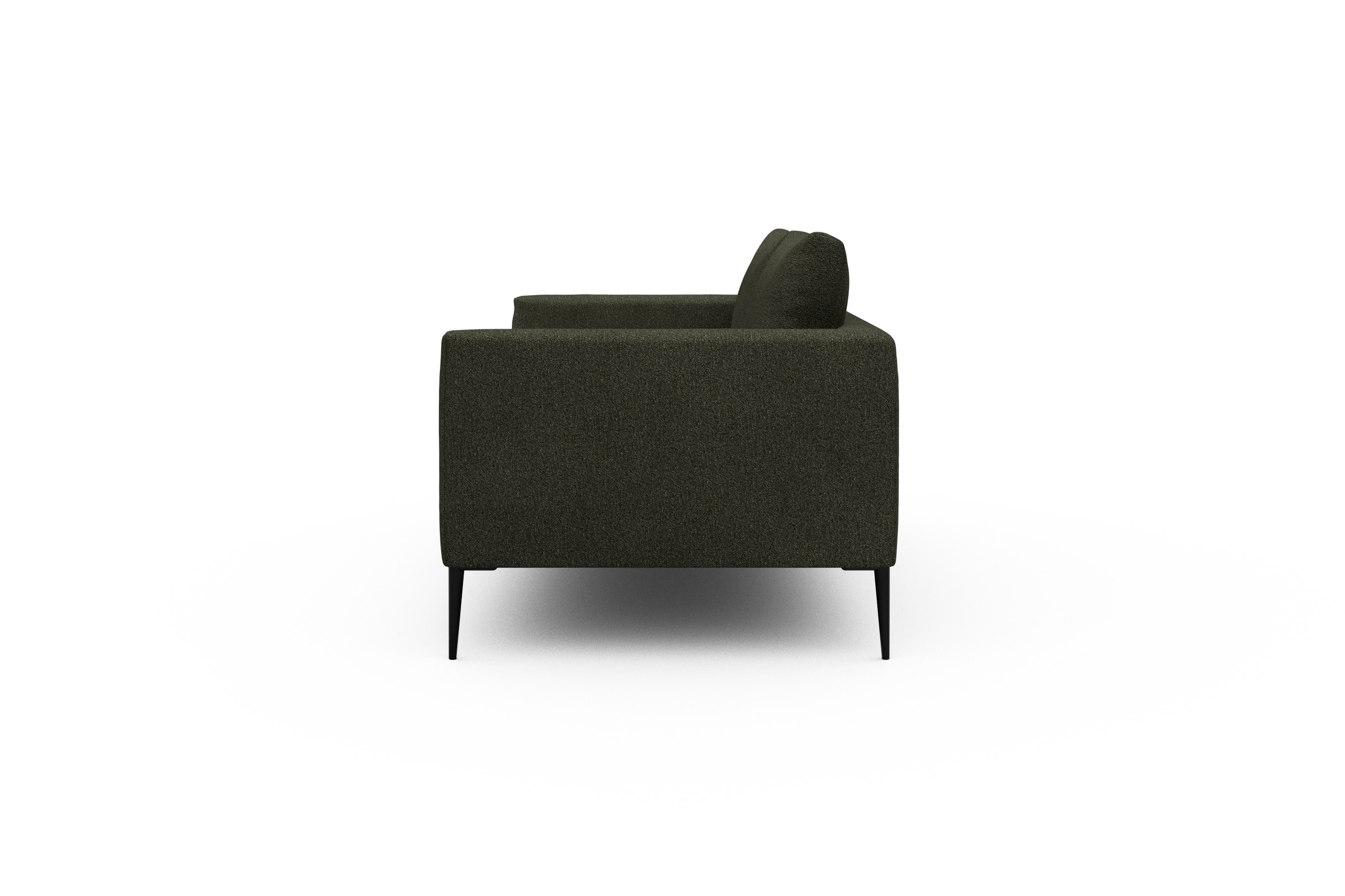 Sofa Paul 2-Sitzer Boucle-Forest-Green