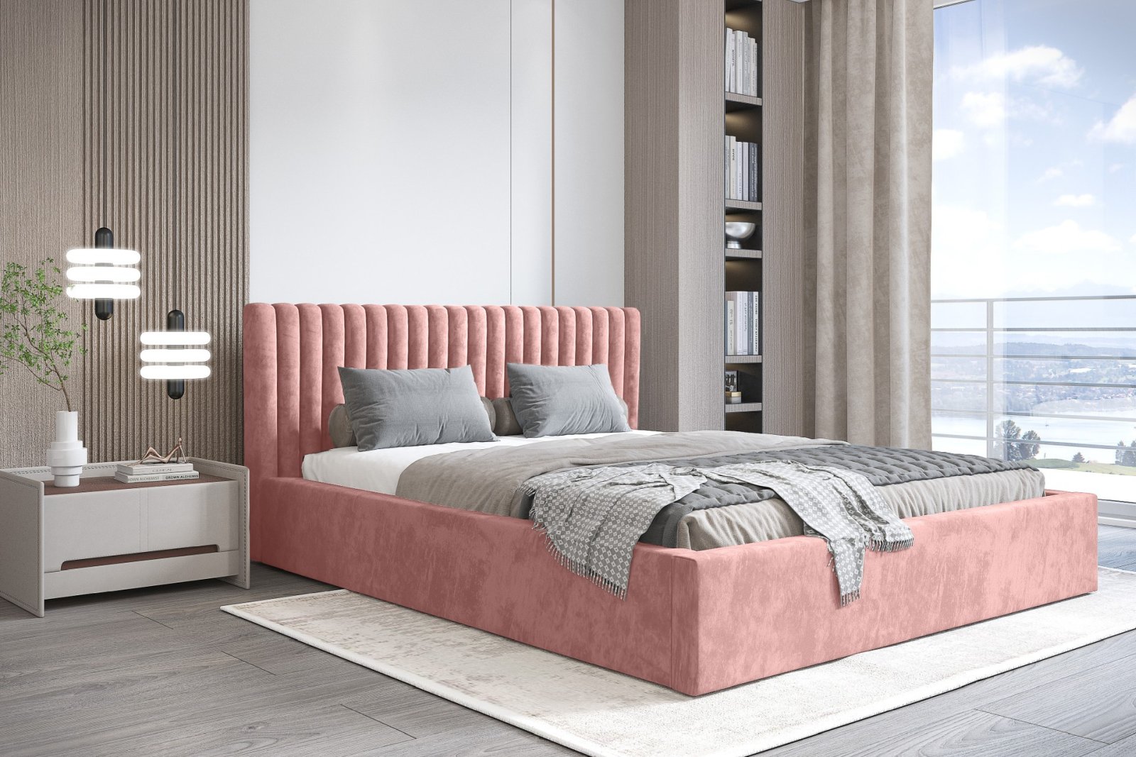 Polsterbett VELO-I Perfect-Harmony 180 mit Holzrahmen Perfect-Harmony 63 moebelfaktor