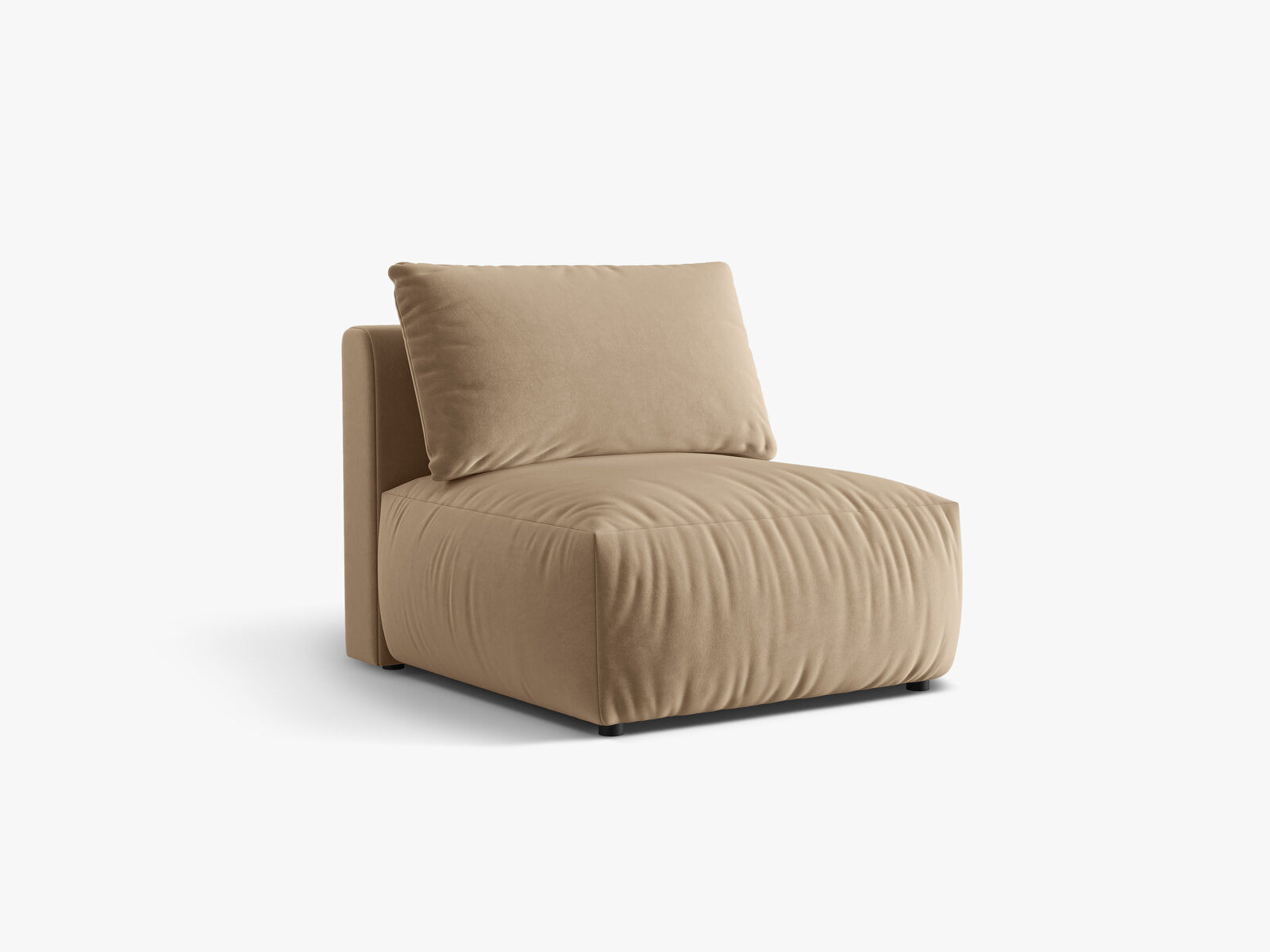 Micadoni Modul Chris 1-Sitzer Samt Sand