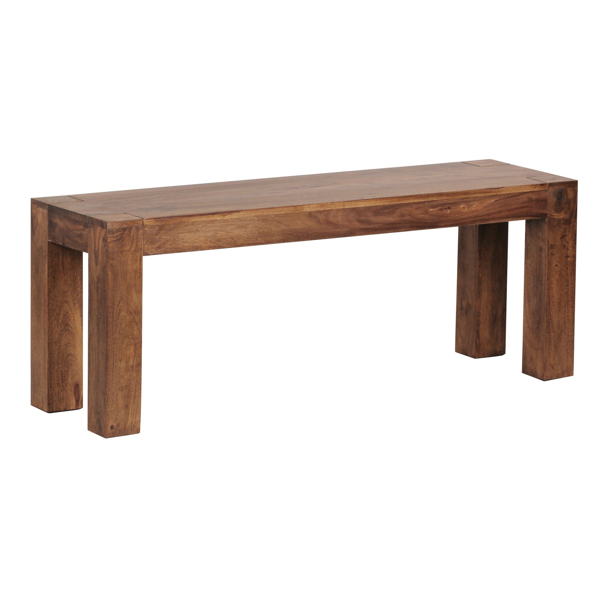 Essbank Aalvik Massivholz Sheesham Breite 120 cm