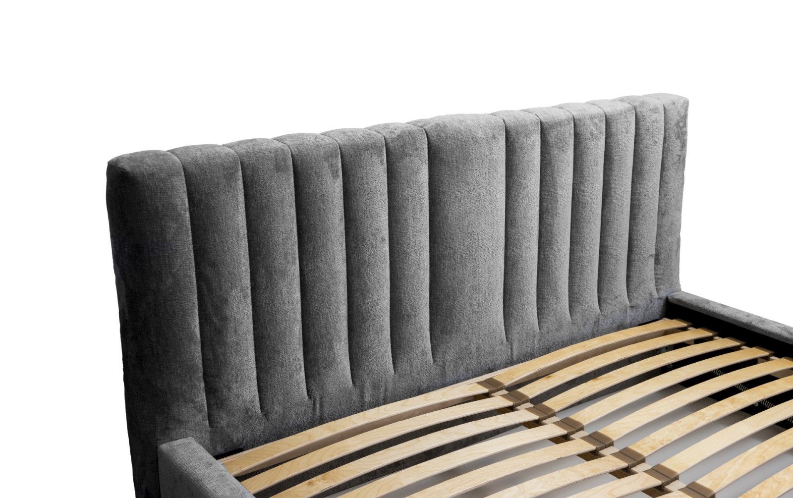Polsterbett Velo-Vi Chenille 180x200 mit Holzrahmen Perfect Harmony 85
